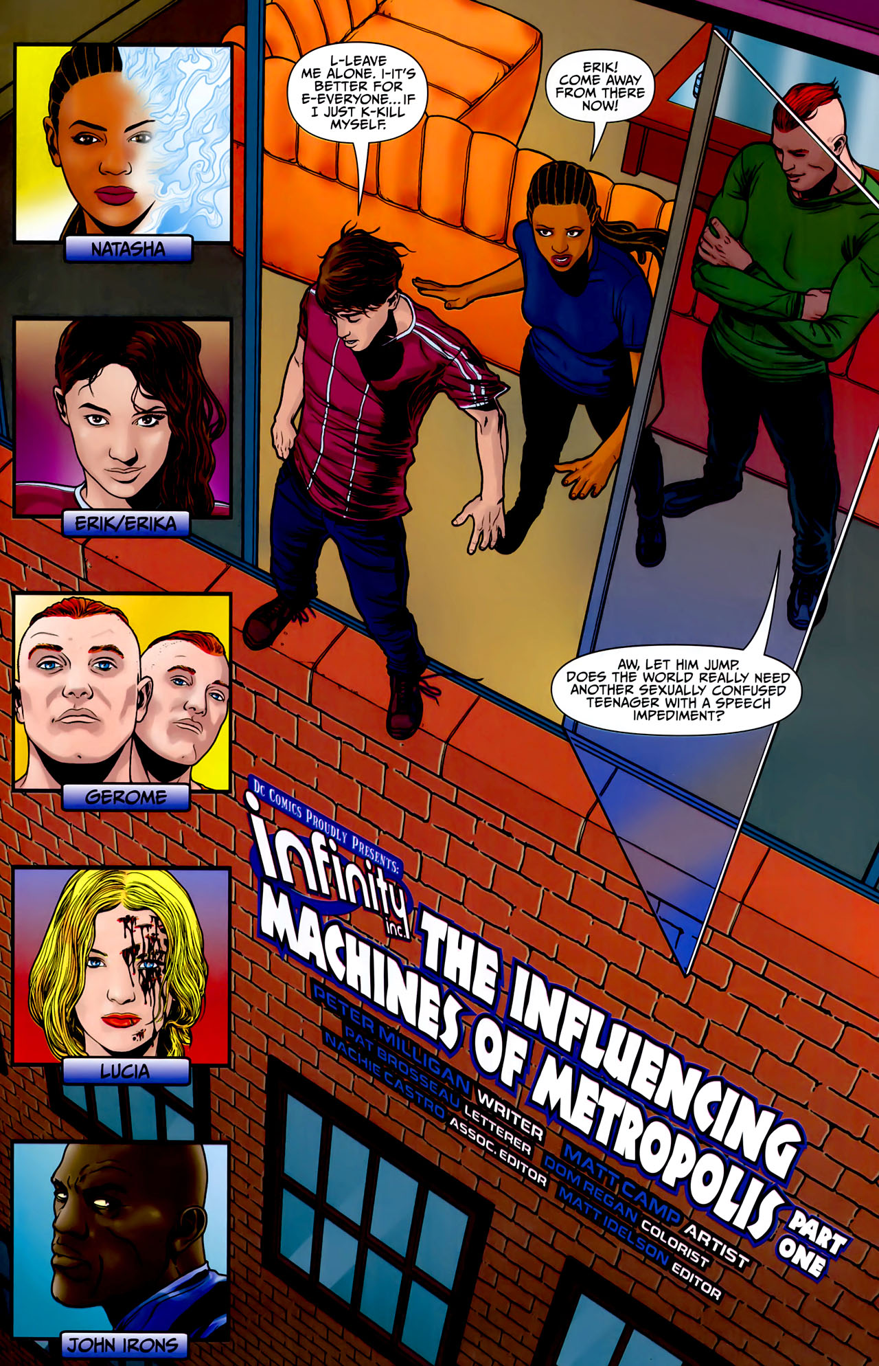 Read online Infinity Inc. (2007) comic -  Issue #6 - 2