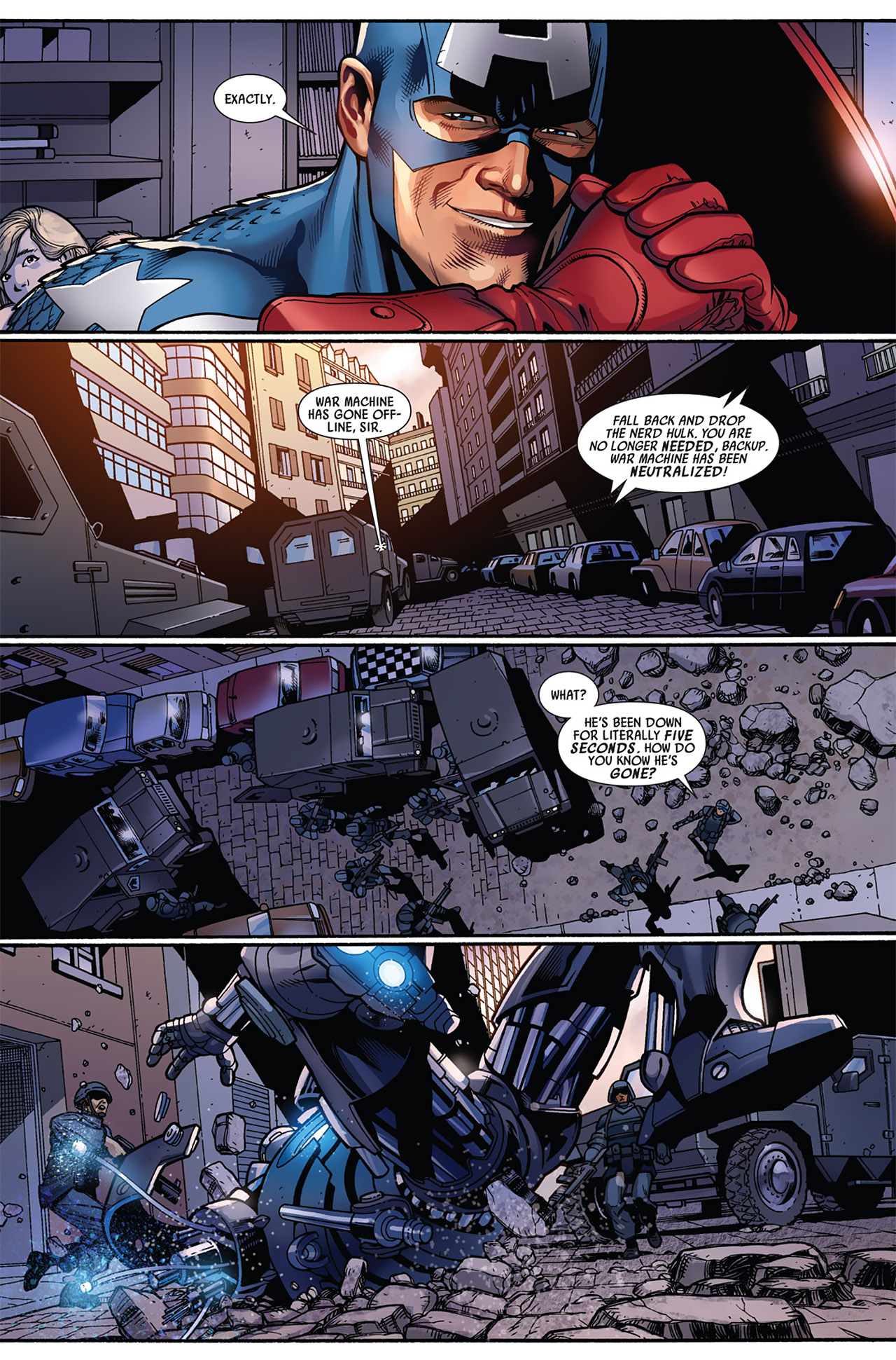 Read online Ultimate Avengers comic -  Issue #4 - 9