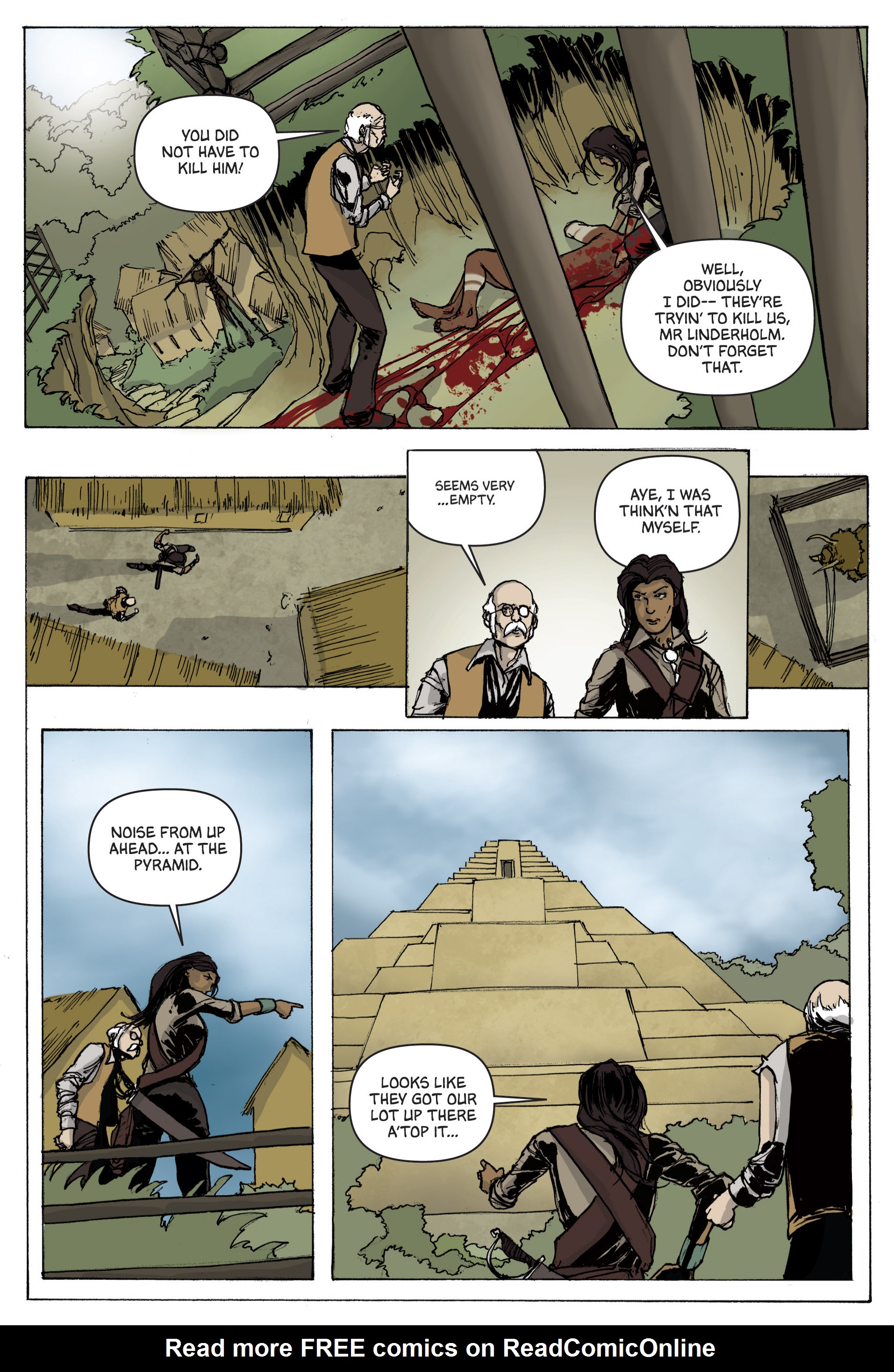 Read online Pirates of the Lost World comic -  Issue # TPB - 70