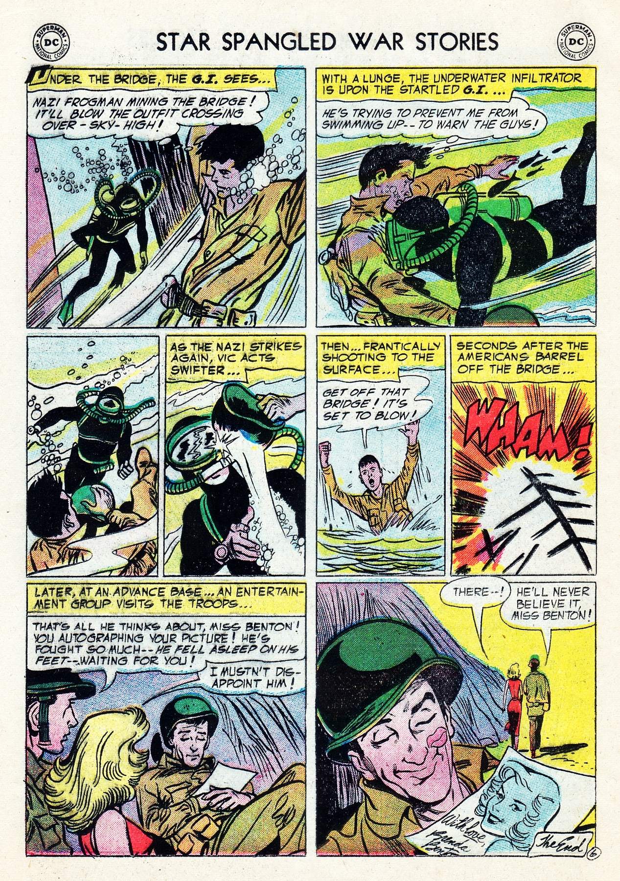 Read online Star Spangled War Stories (1952) comic -  Issue #38 - 24