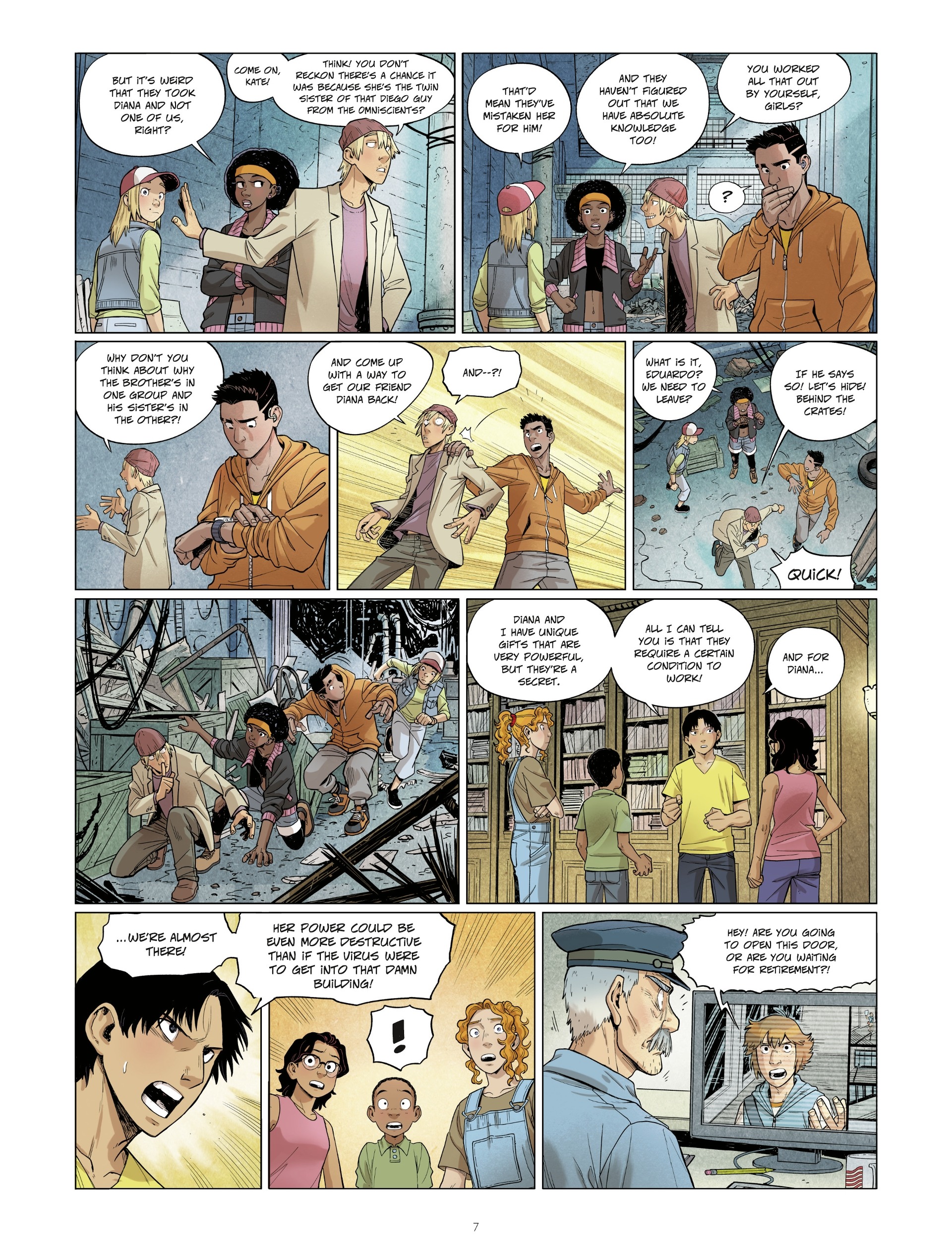 Read online The Omniscients comic -  Issue #3 - 7