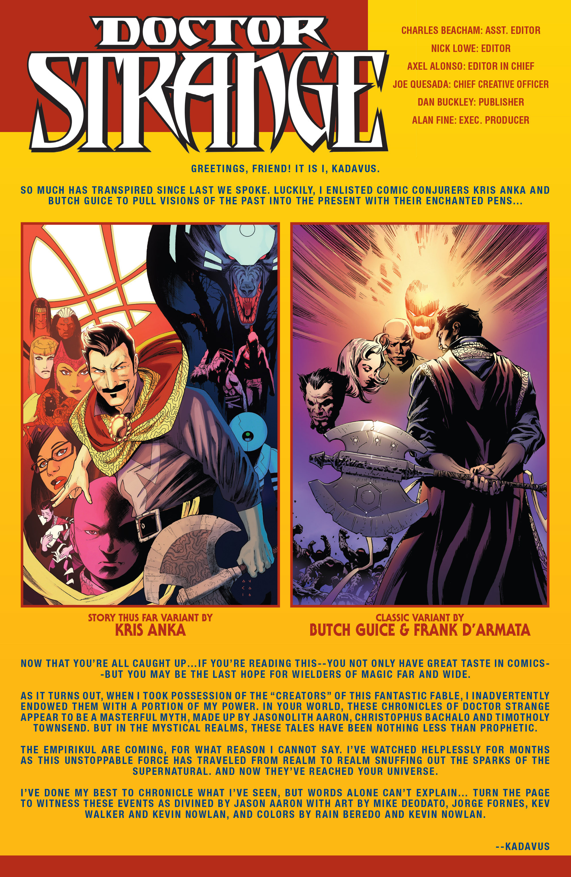 Read online Doctor Strange (2015) comic -  Issue #6 - 21