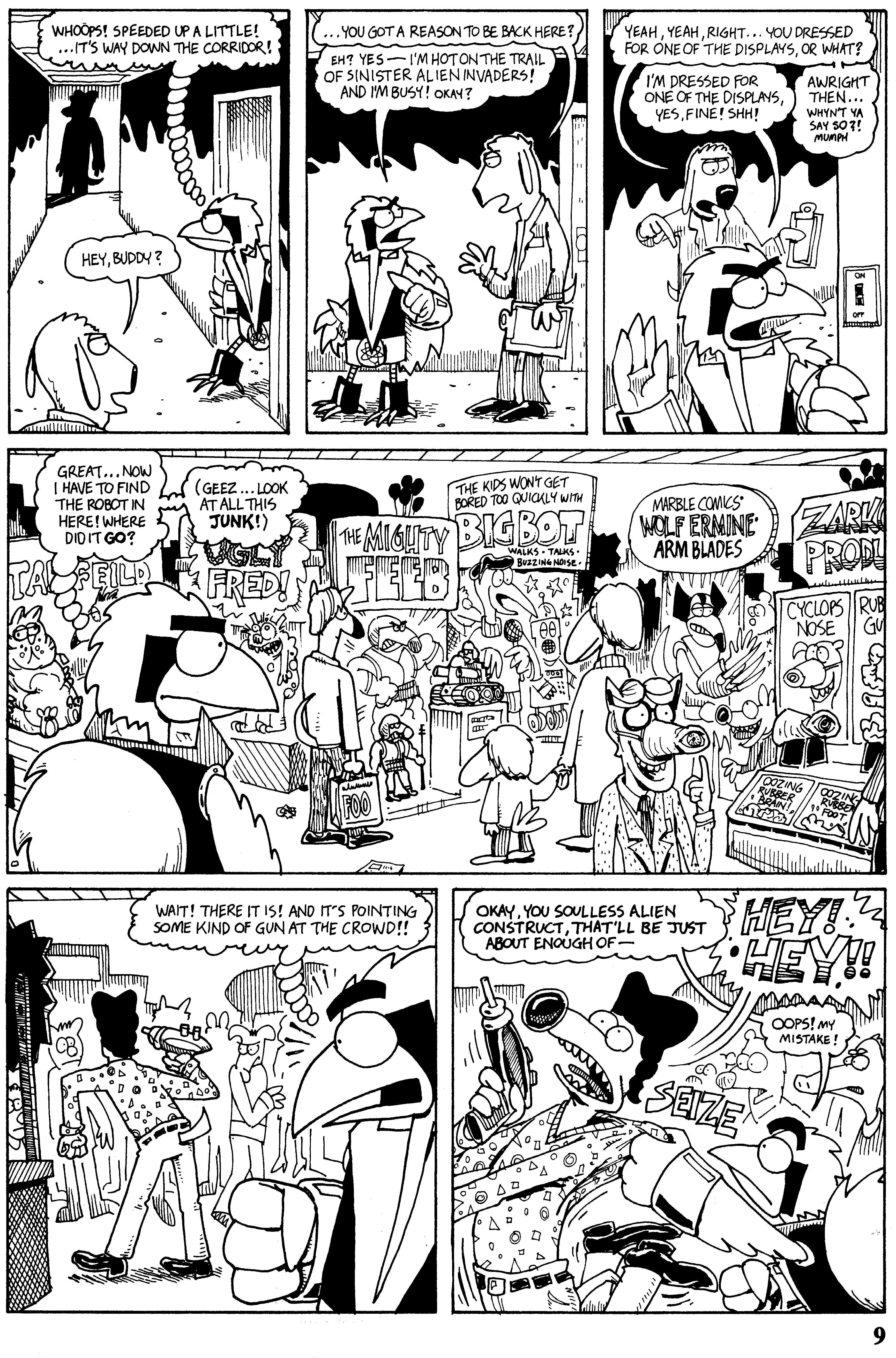 Read online Critters comic -  Issue #39 - 11