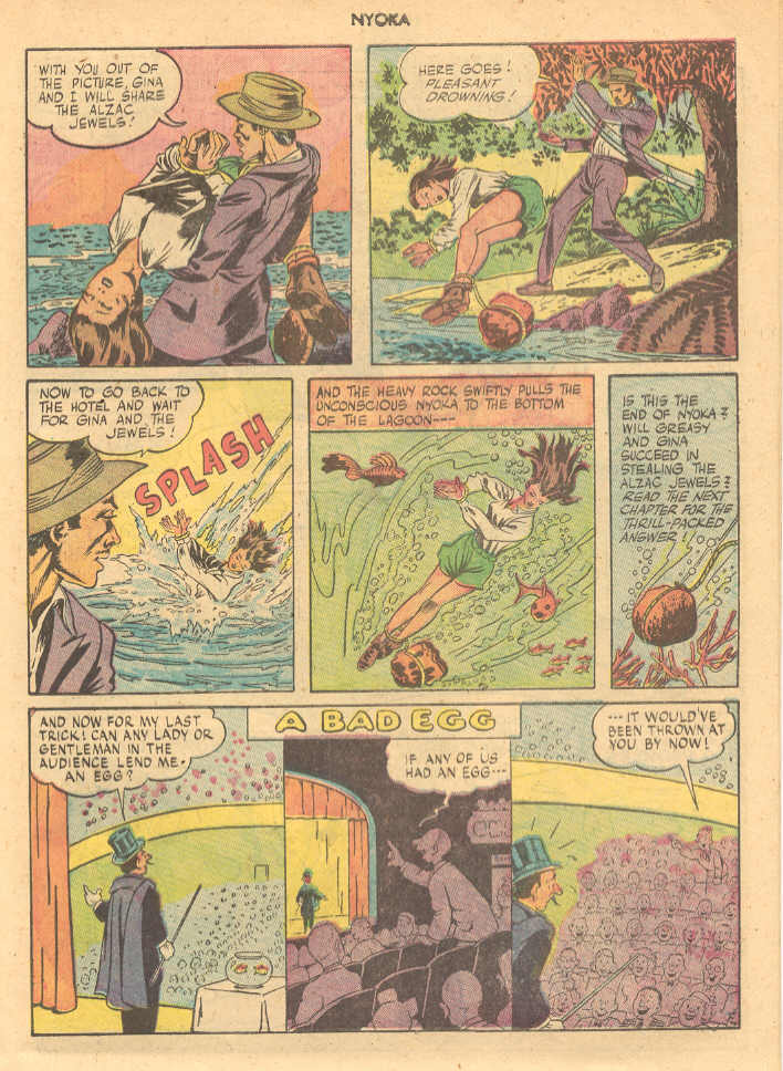 Read online Nyoka the Jungle Girl (1945) comic -  Issue #6 - 11