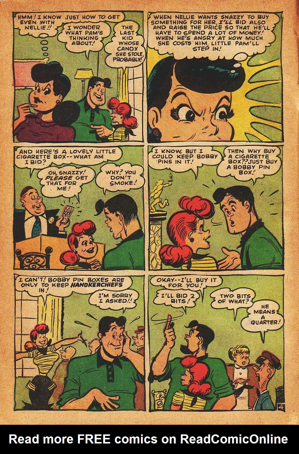 Read online Nellie The Nurse (1945) comic -  Issue #32 - 6