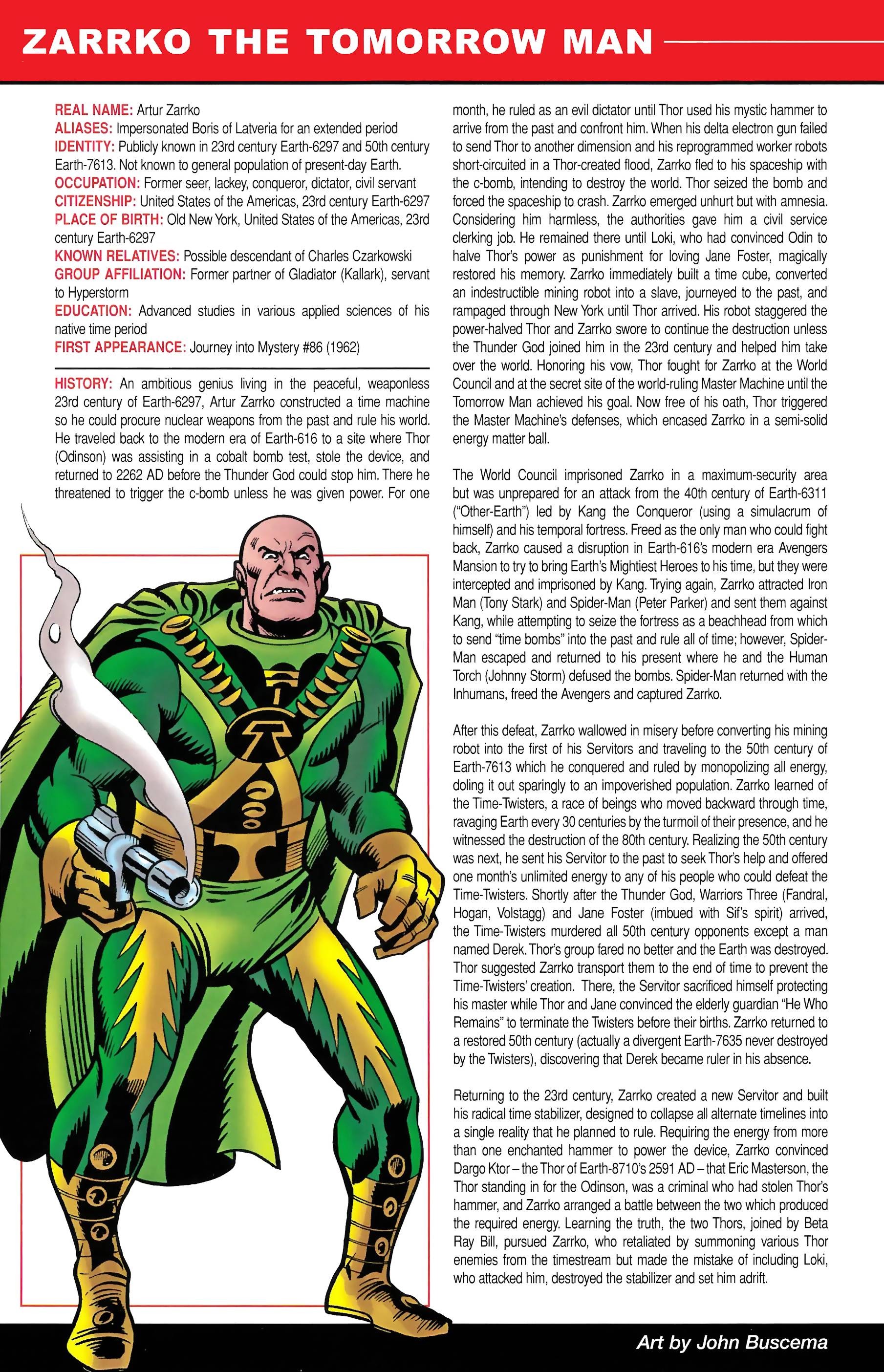 Read online Official Handbook of the Marvel Universe A to Z comic -  Issue # TPB 14 (Part 1) - 4