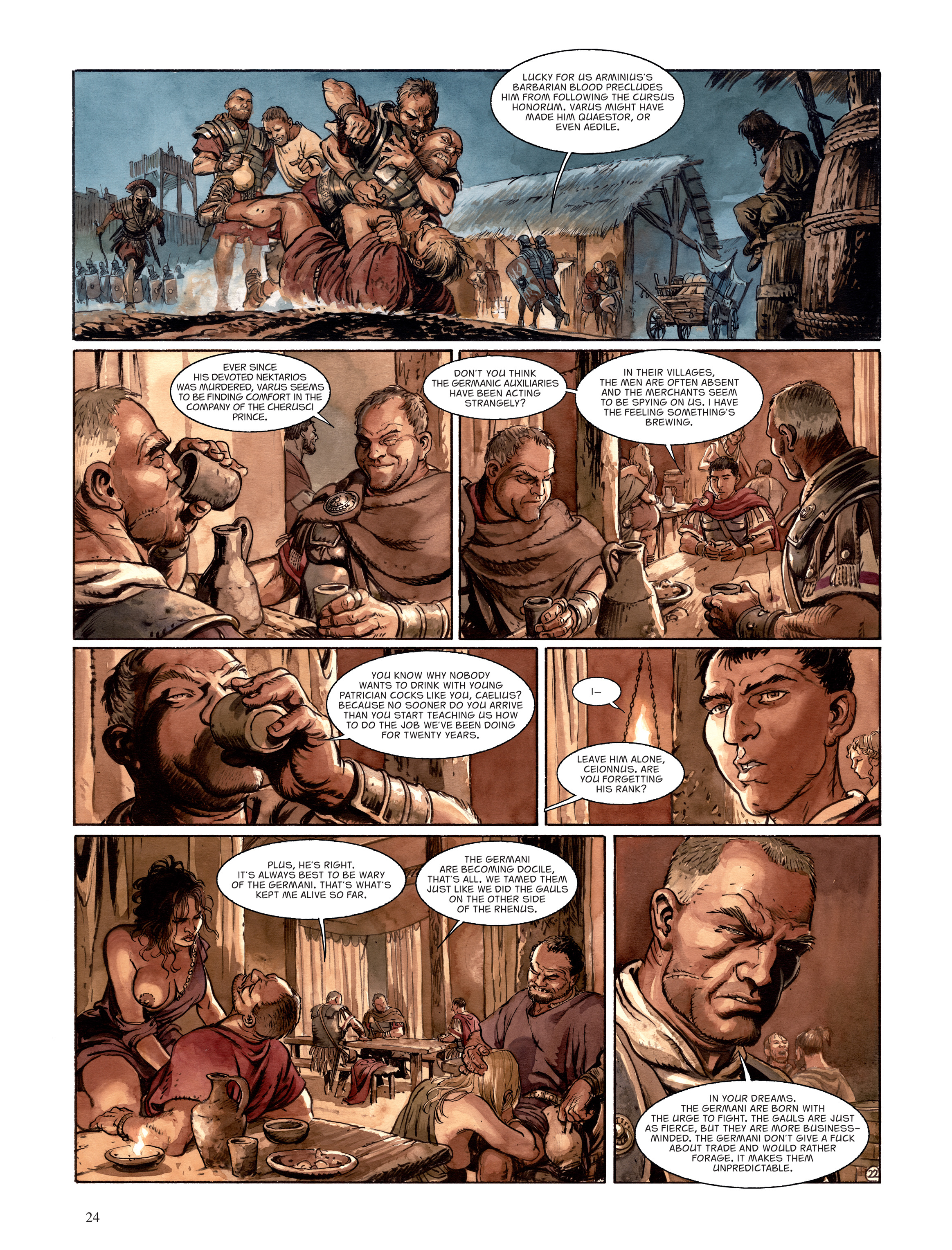 Read online The Eagles of Rome comic -  Issue # TPB 4 - 25