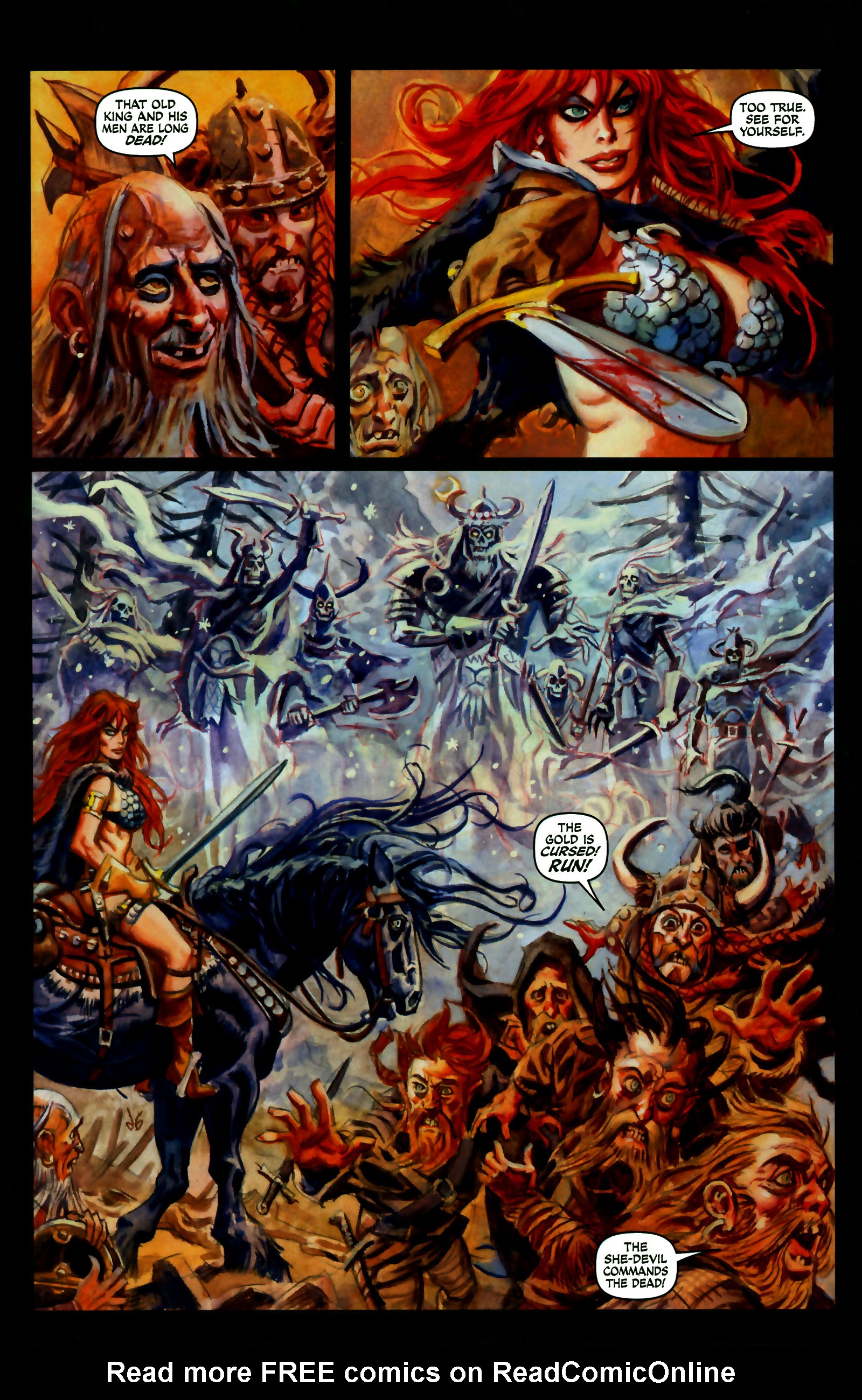 Read online Red Sonja (2005) comic -  Issue # _Annual 3 - 37