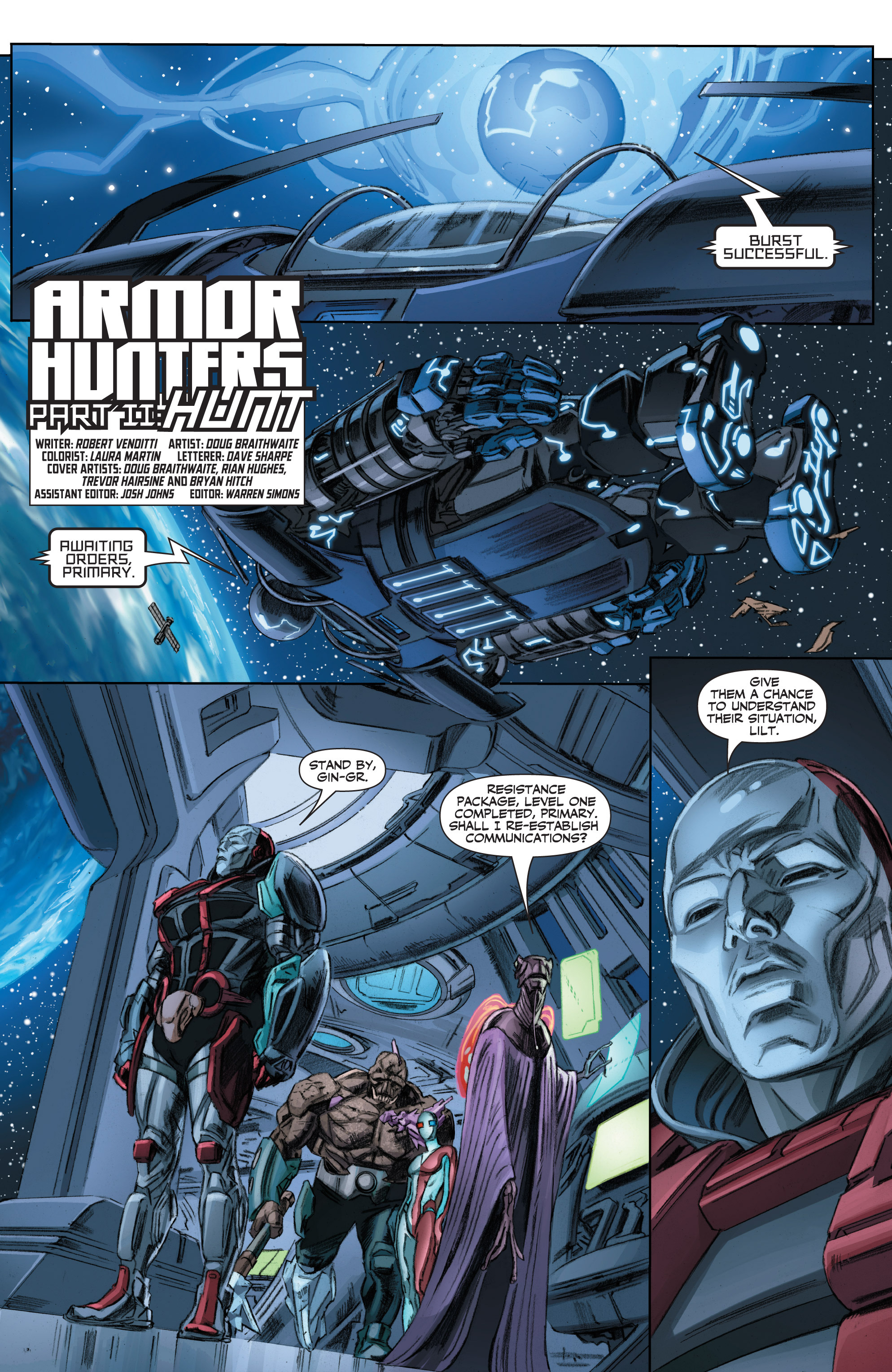 Read online Armor Hunters comic -  Issue #2 - 4