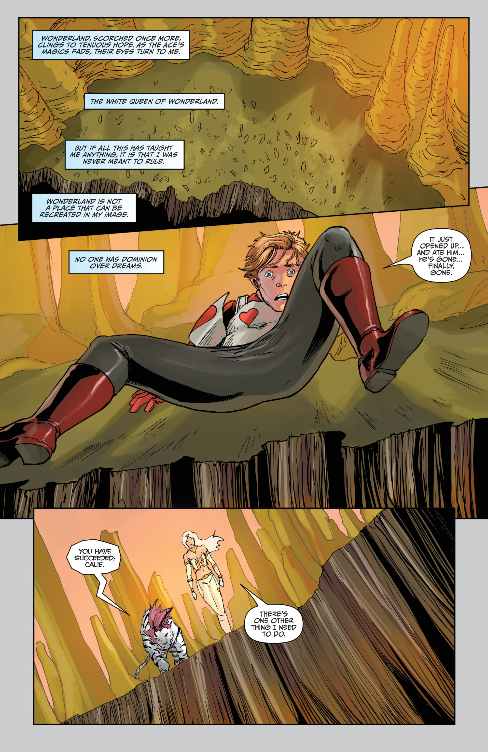 Read online Grimm Fairy Tales presents Wonderland comic -  Issue #50 - 34