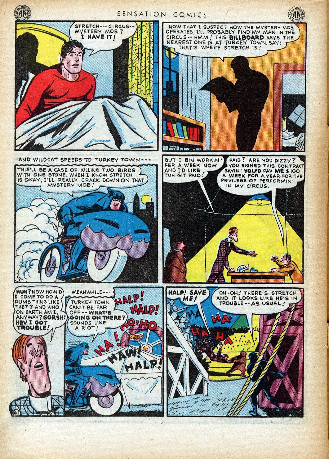 Read online Sensation (Mystery) Comics comic -  Issue #40 - 48