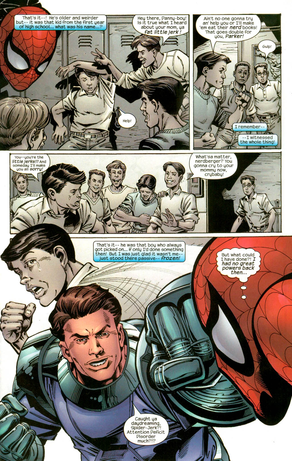 Read online Prevent Child Abuse America Presents: Amazing Spider-Man on Bullying Prevention comic -  Issue # Full - 5