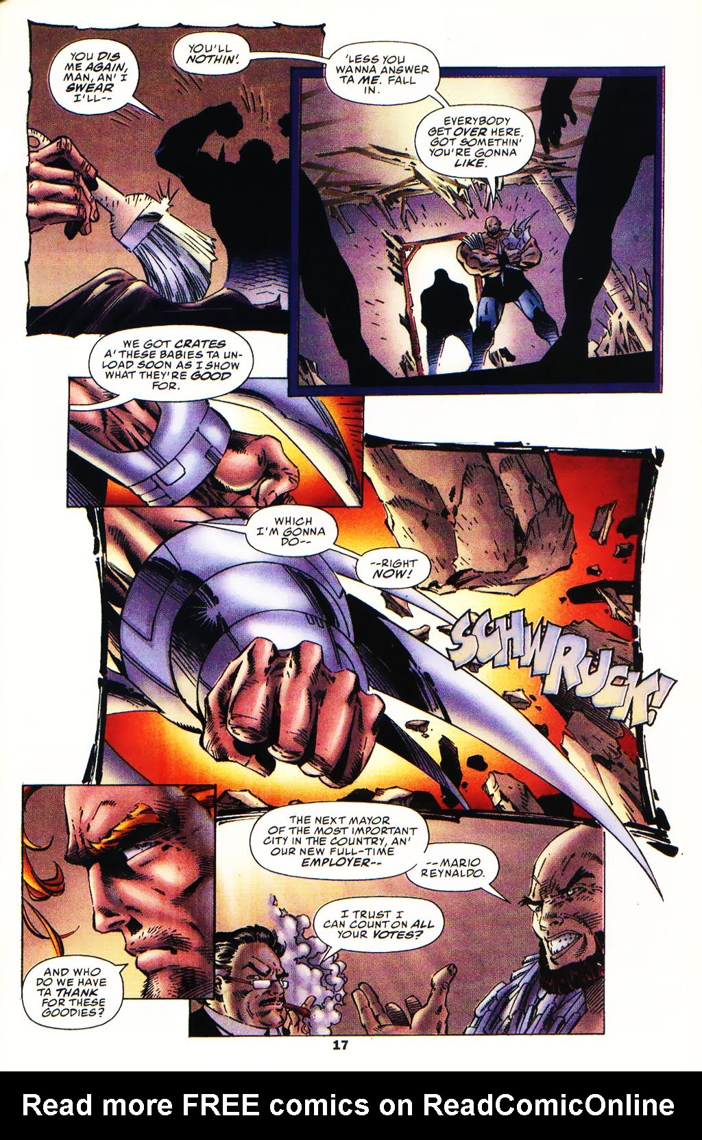 Read online Grifter (1995) comic -  Issue #9 - 18