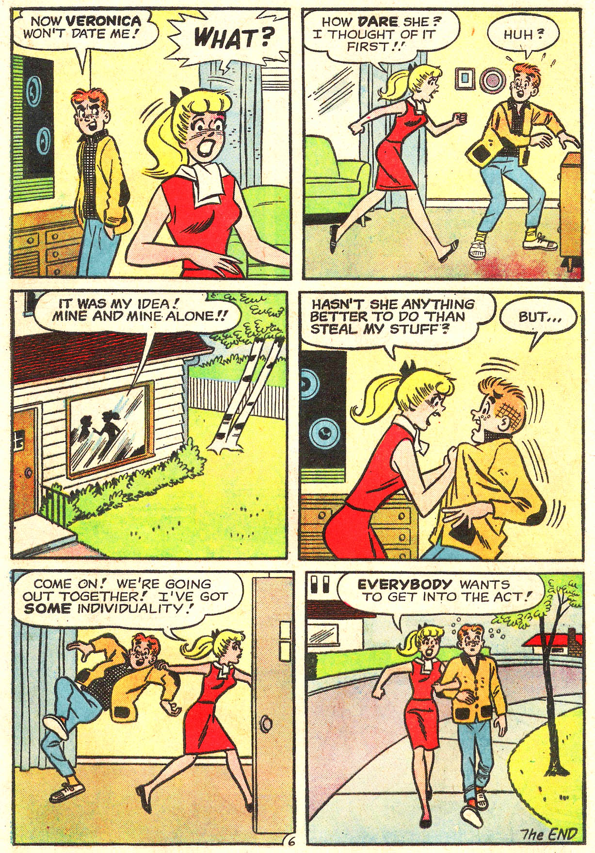 Read online Archie's Girls Betty and Veronica comic -  Issue #104 - 8