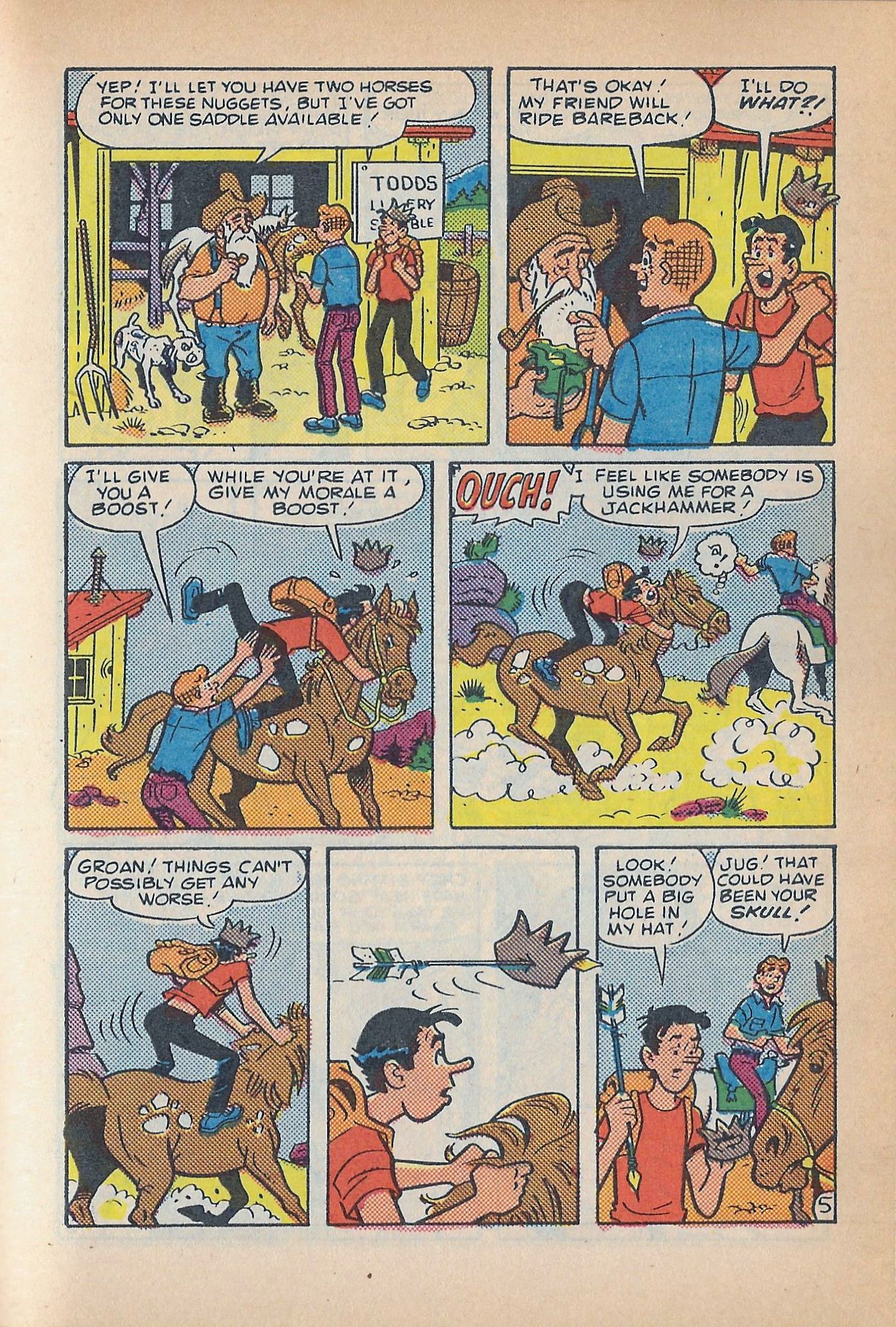 Read online Jughead Jones Comics Digest comic -  Issue #58 - 41