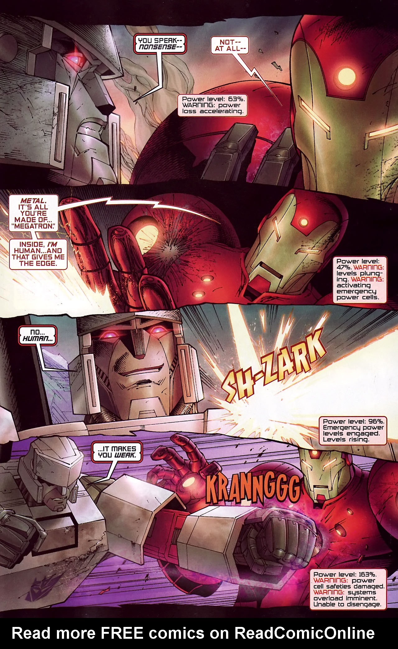 Read online New Avengers/Transformers comic -  Issue #4 - 7
