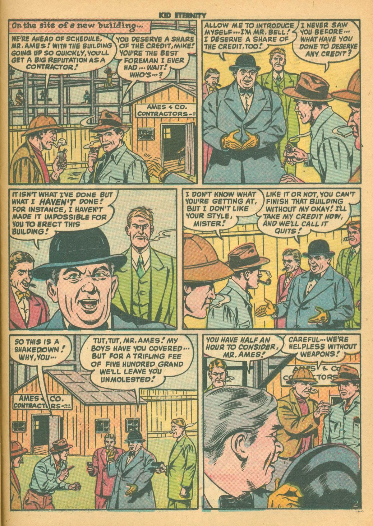 Read online Kid Eternity (1946) comic -  Issue #16 - 25