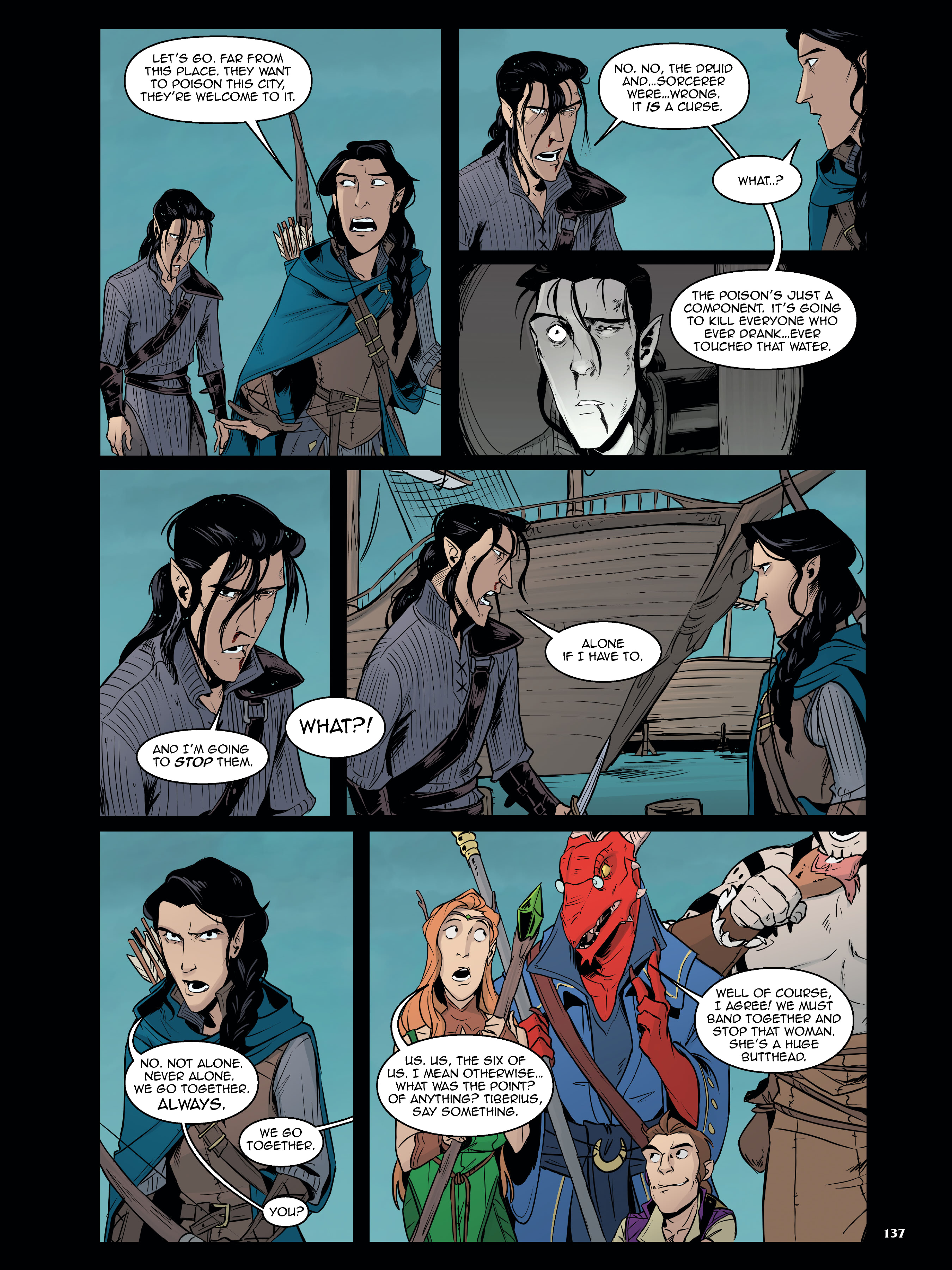 Read online Critical Role Vox Machina Origins comic -  Issue # (2019) _TPB Library Edition (Part 2) - 39