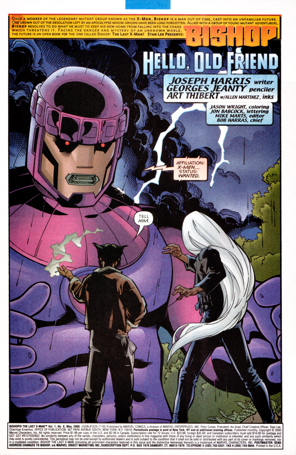Read online Bishop: The Last X-Man comic -  Issue #8 - 4