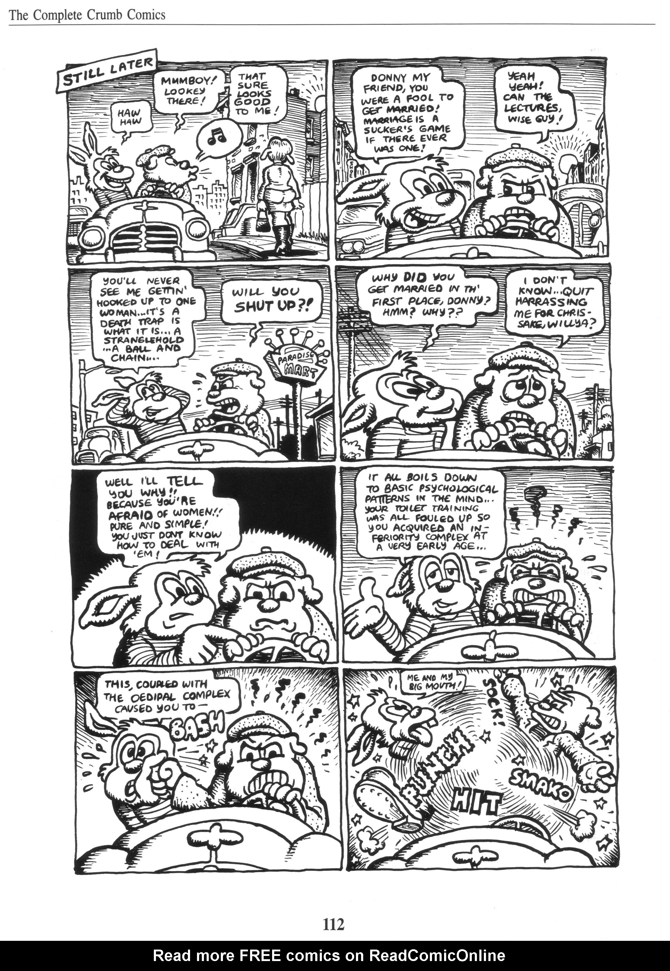 Read online The Complete Crumb Comics comic -  Issue # TPB 6 - 122