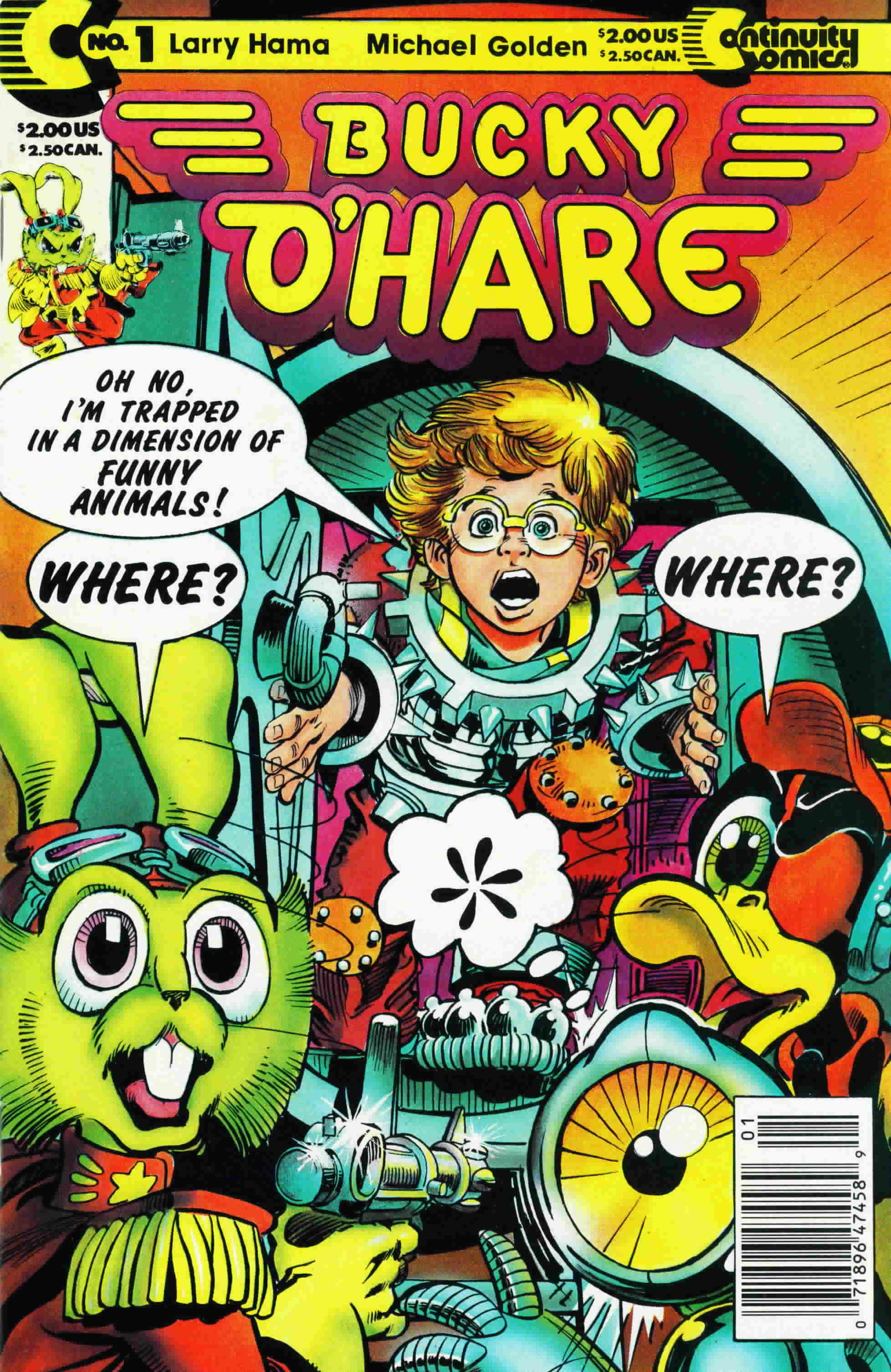 Read online Bucky O'Hare (1991) comic -  Issue #1 - 1