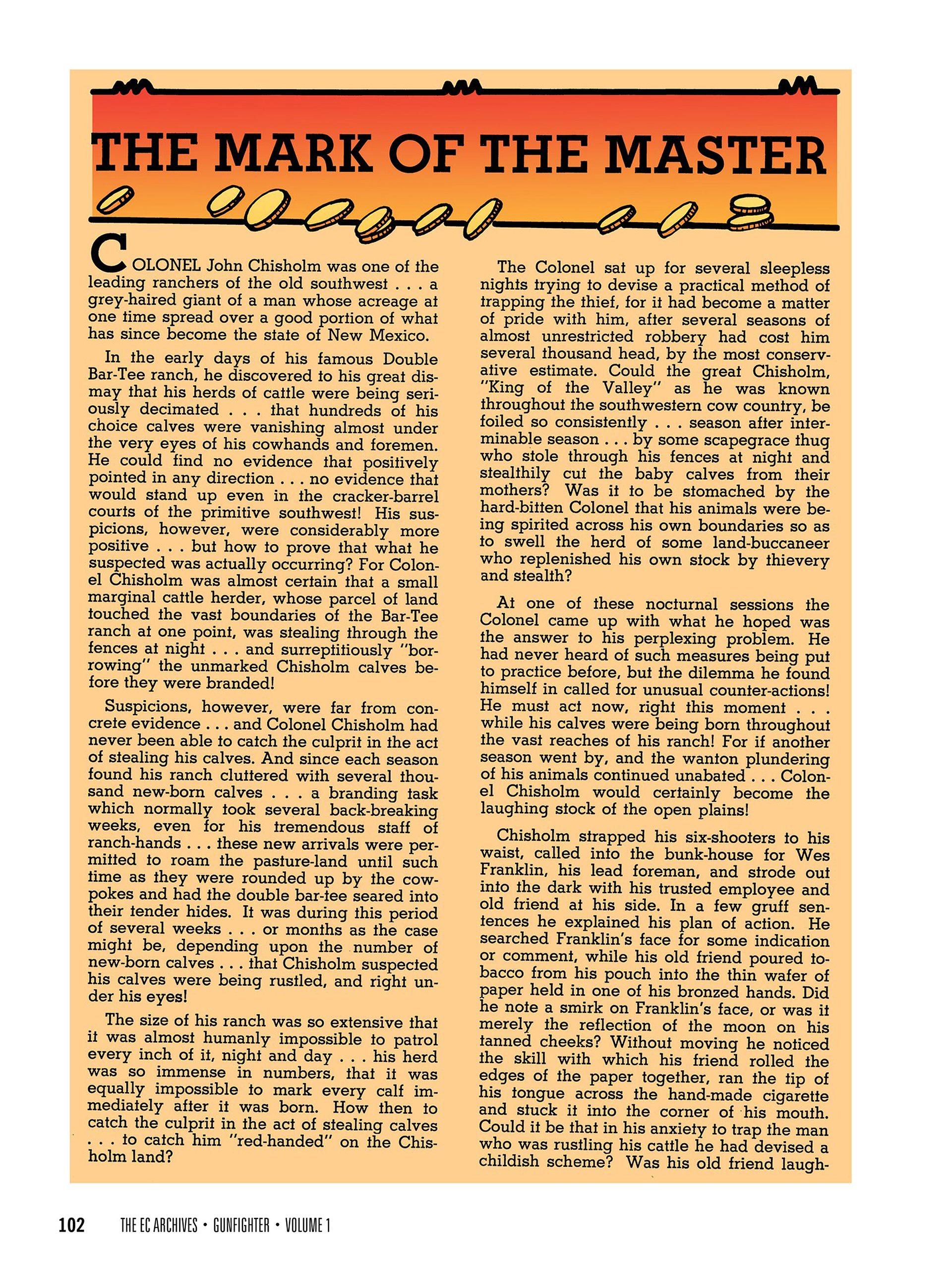 Read online The EC Archives: Gunfighter comic -  Issue # TPB (Part 2) - 5