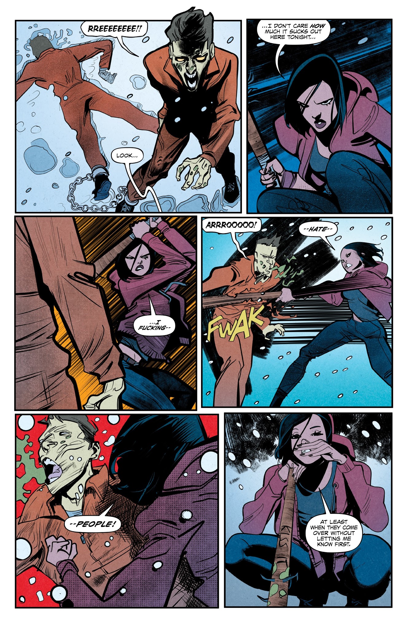 Read online Hack/Slash: Resurrection comic -  Issue #1 - 8