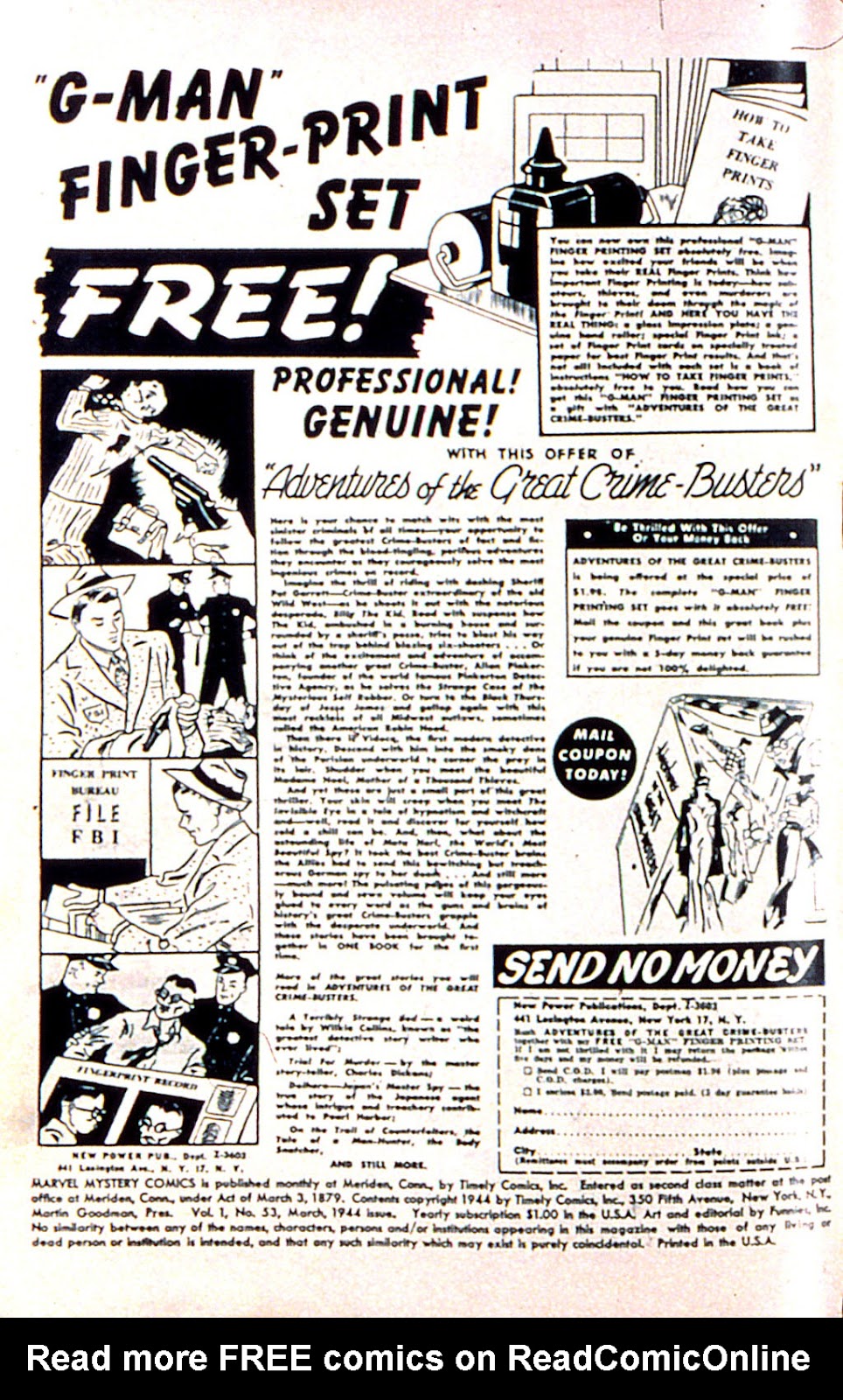 Marvel Mystery Comics (1939) issue 53 - Page 2
