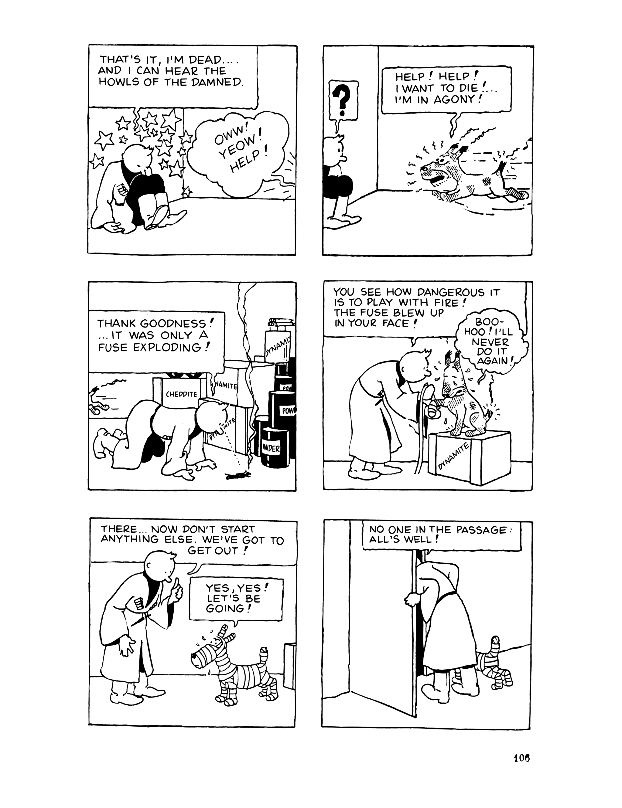 Read online The Adventures of Tintin comic -  Issue #1 - 111