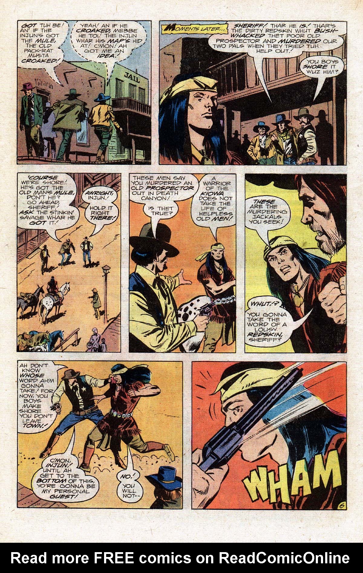 Read online Weird Western Tales (1972) comic -  Issue #41 - 10