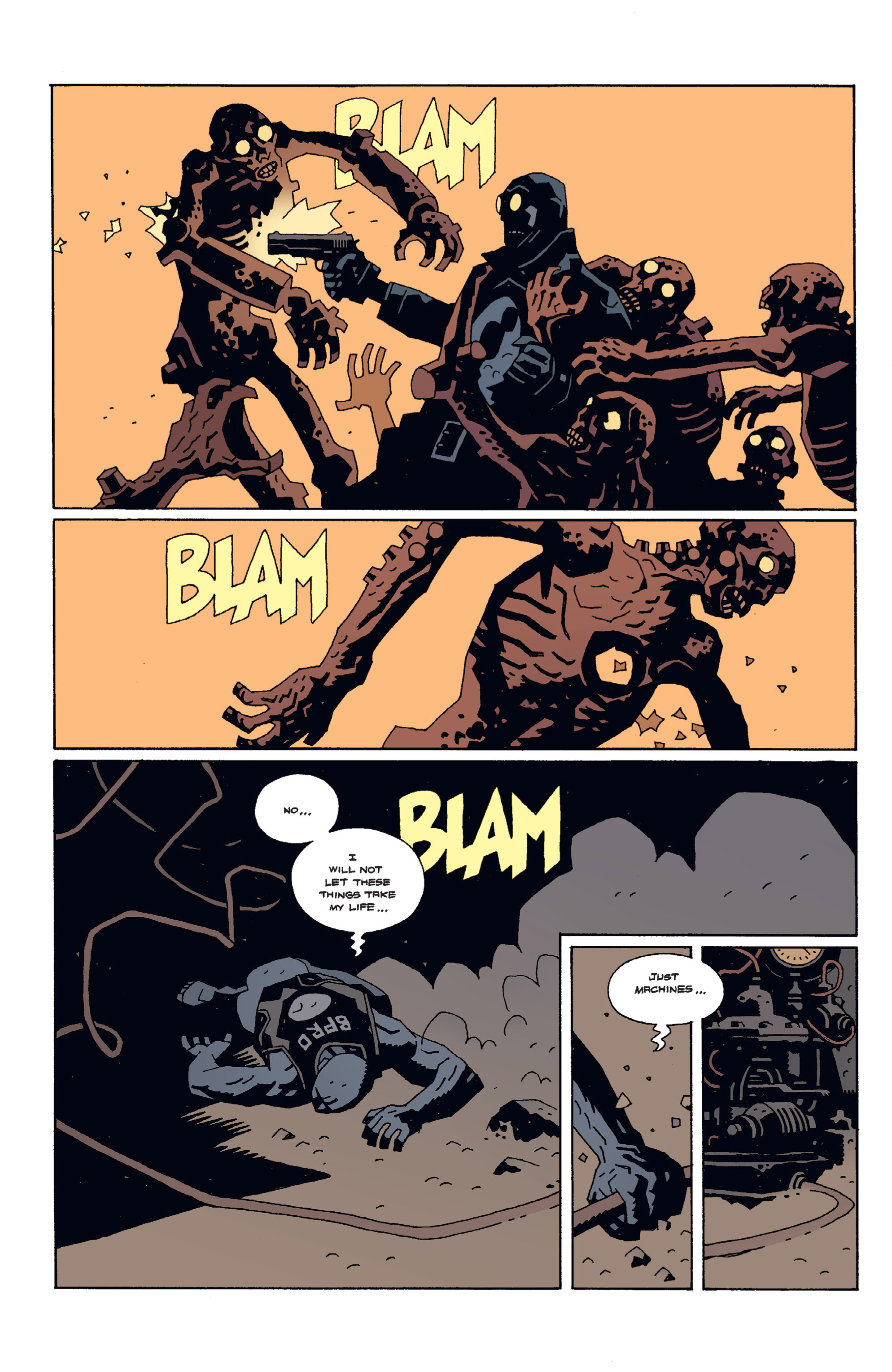 Read online Hellboy comic -  Issue #5 - 59