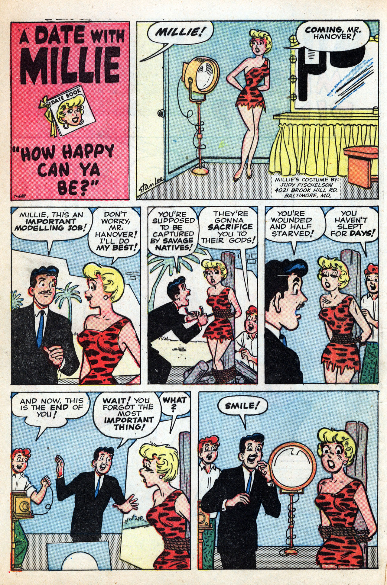 Read online A Date with Millie (1959) comic -  Issue #4 - 8
