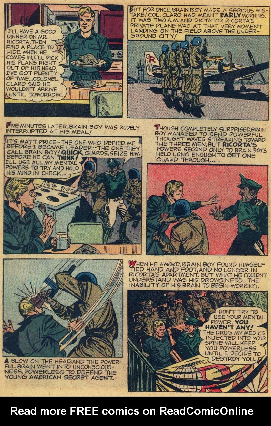 Read online Brain Boy (1962) comic -  Issue #2 - 22