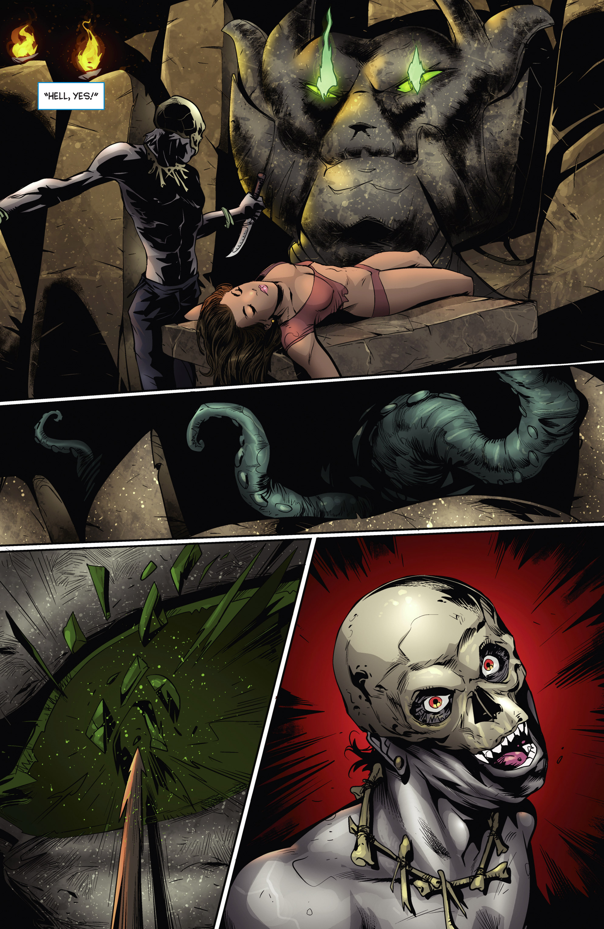 Read online Vampirella (2014) comic -  Issue # Annual 1 - 39