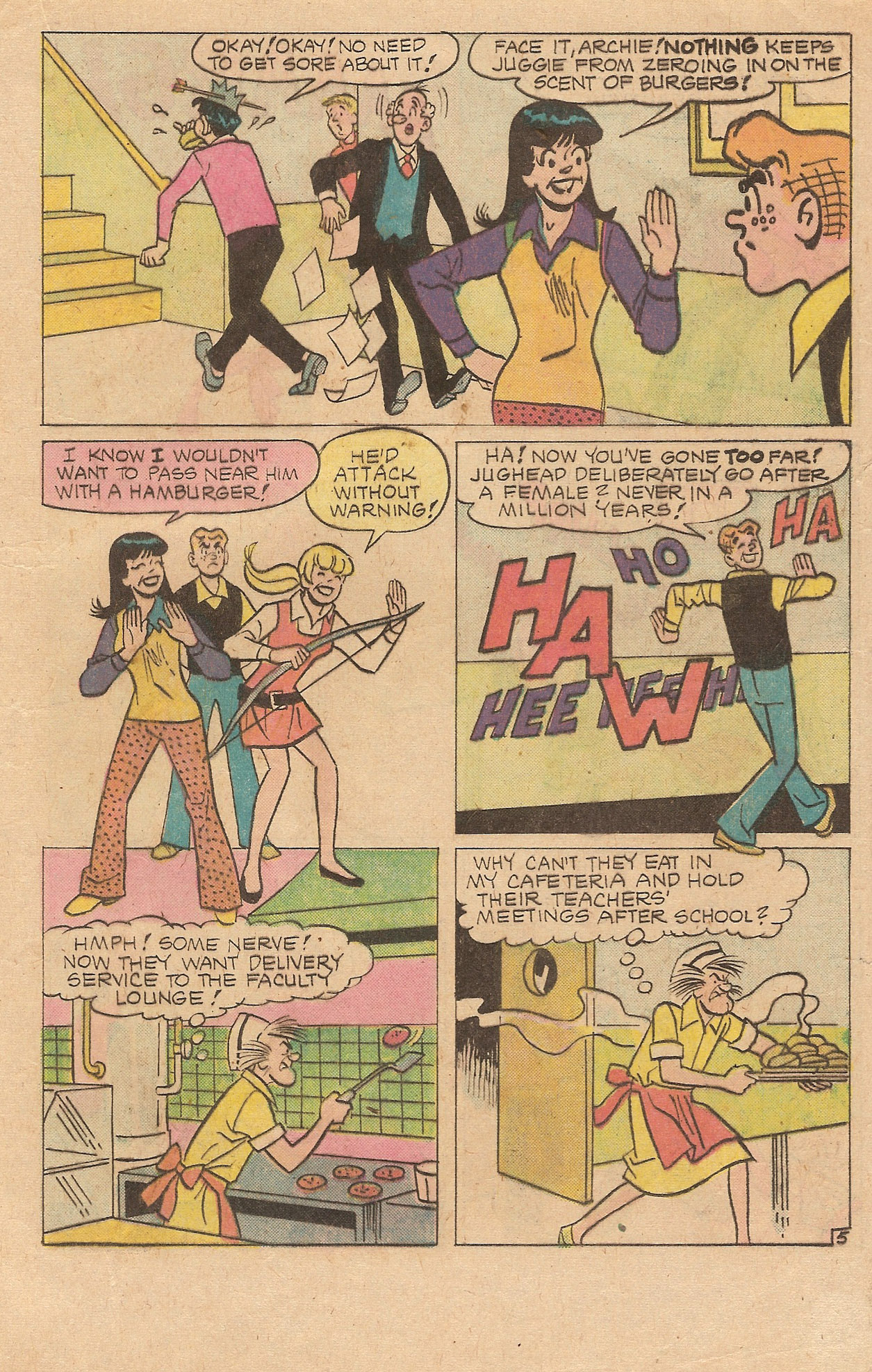 Read online Jughead (1965) comic -  Issue #240 - 17