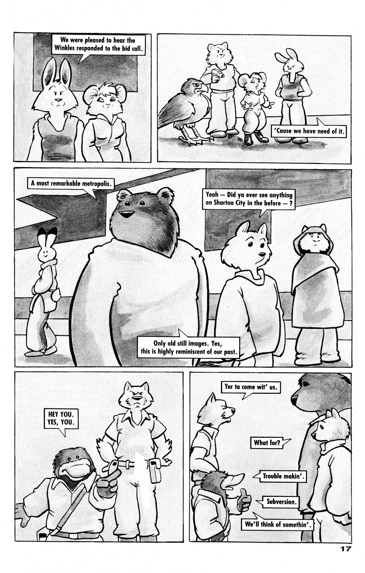 Read online Critters comic -  Issue #47 - 19