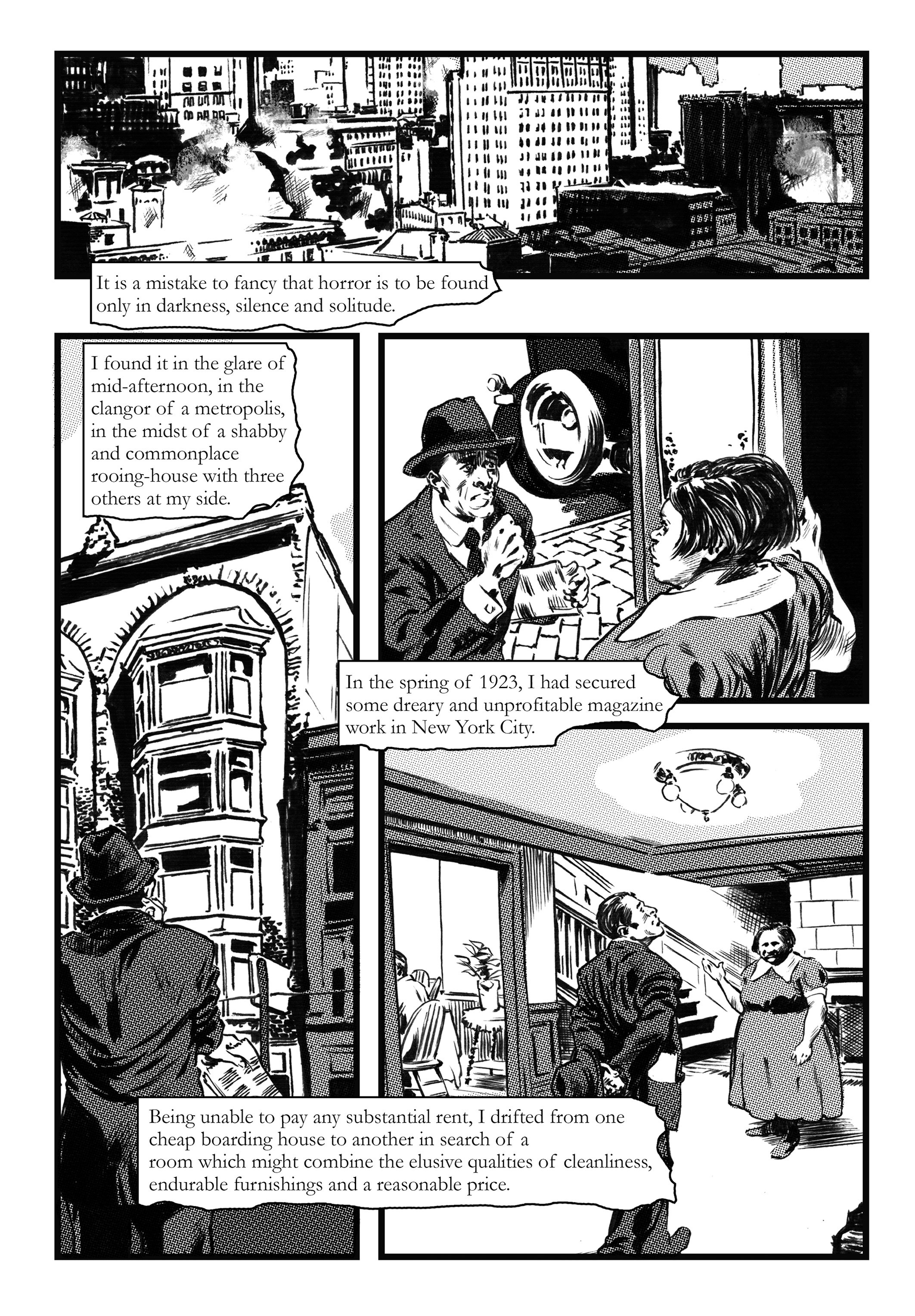 Read online Mythos: Lovecraft's Worlds comic -  Issue #3 - 4