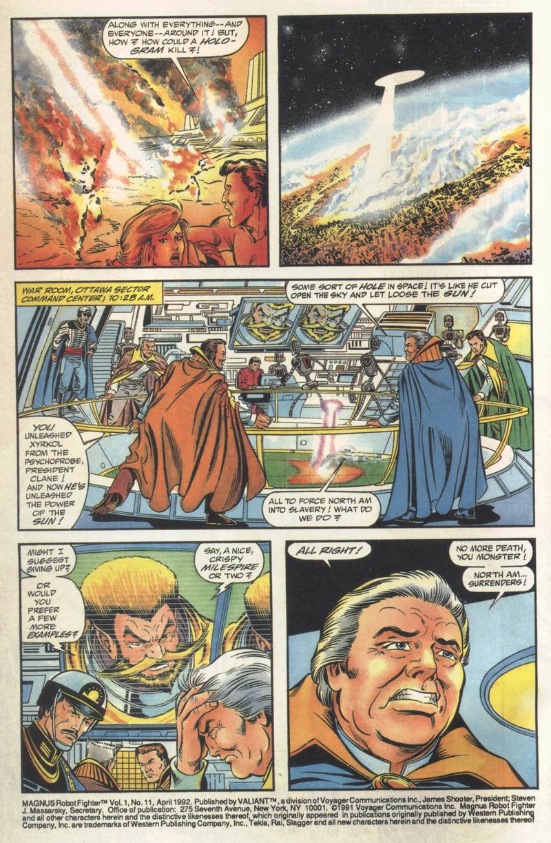 Read online Magnus Robot Fighter (1991) comic -  Issue #11 - 3