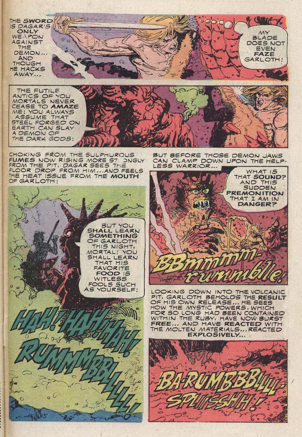 Read online Dagar the Invincible comic -  Issue #8 - 31