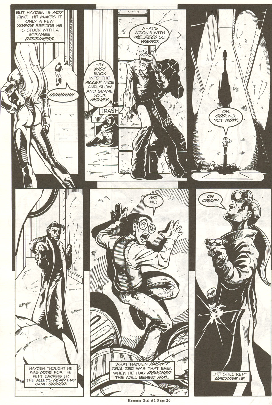 Read online Hammer Girl comic -  Issue #1 - 28