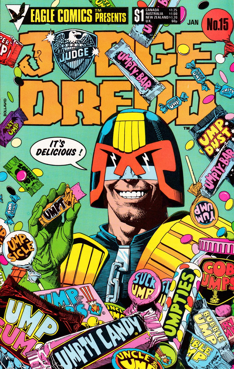 Read online Judge Dredd (1983) comic -  Issue #15 - 1
