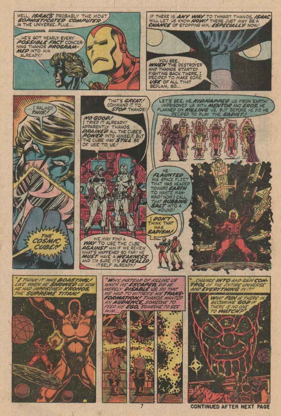 Read online Captain Marvel (1968) comic -  Issue #32 - 6