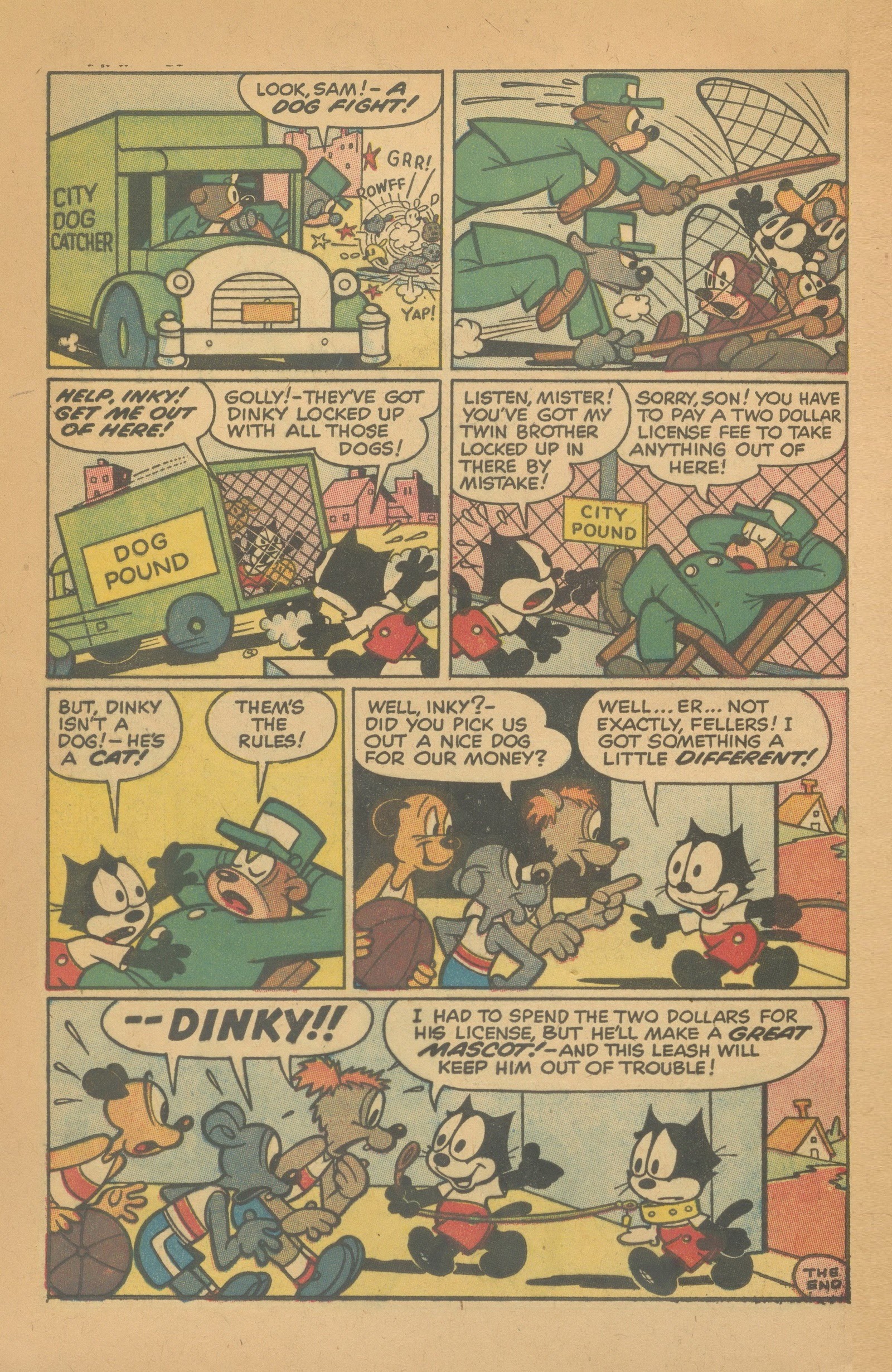 Read online Felix the Cat (1955) comic -  Issue #107 - 32