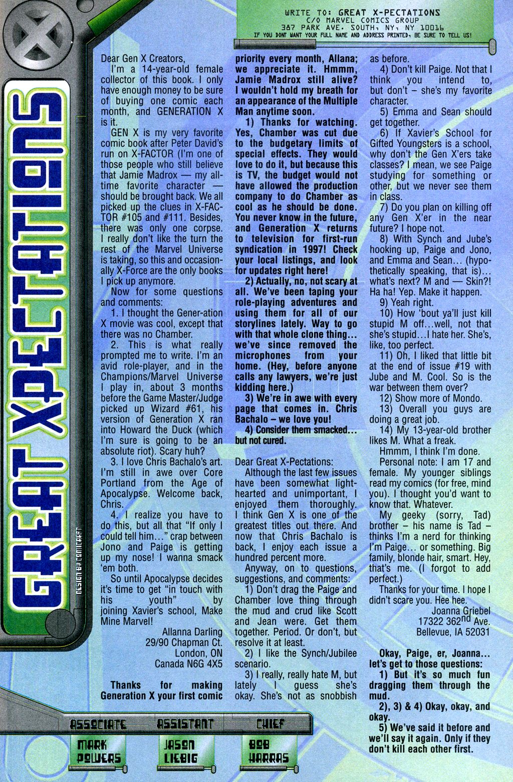 Read online Generation X comic -  Issue #22 - 22