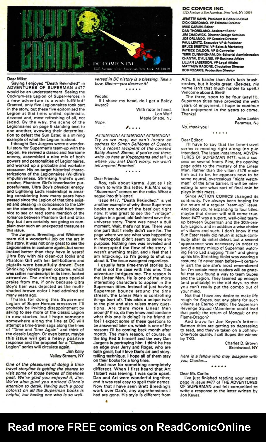 Read online Adventures of Superman (1987) comic -  Issue #481 - 24