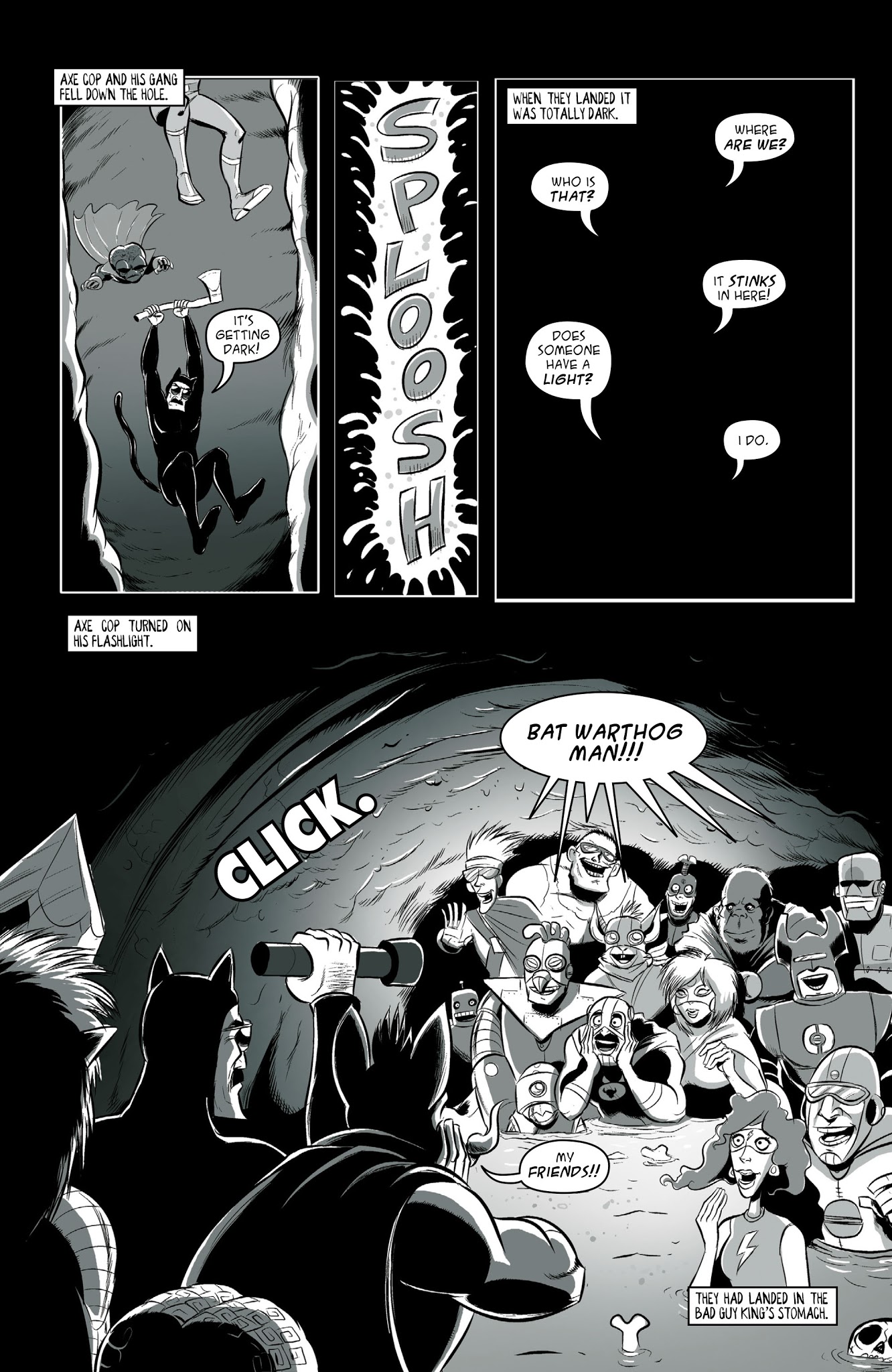 Read online Axe Cop comic -  Issue # TPB 3 - 33