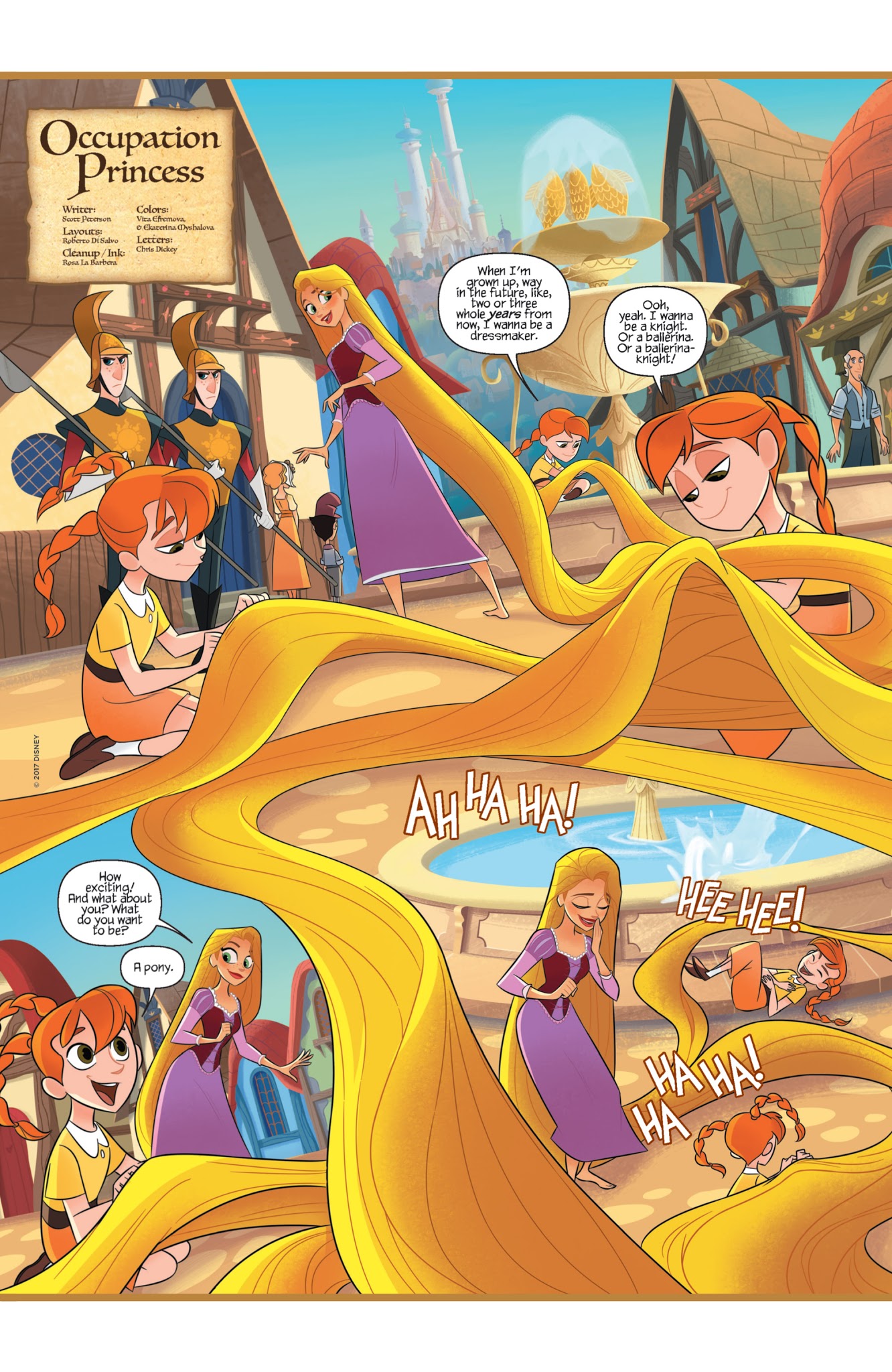 Read online Tangled (2018) comic -  Issue #1 - 19