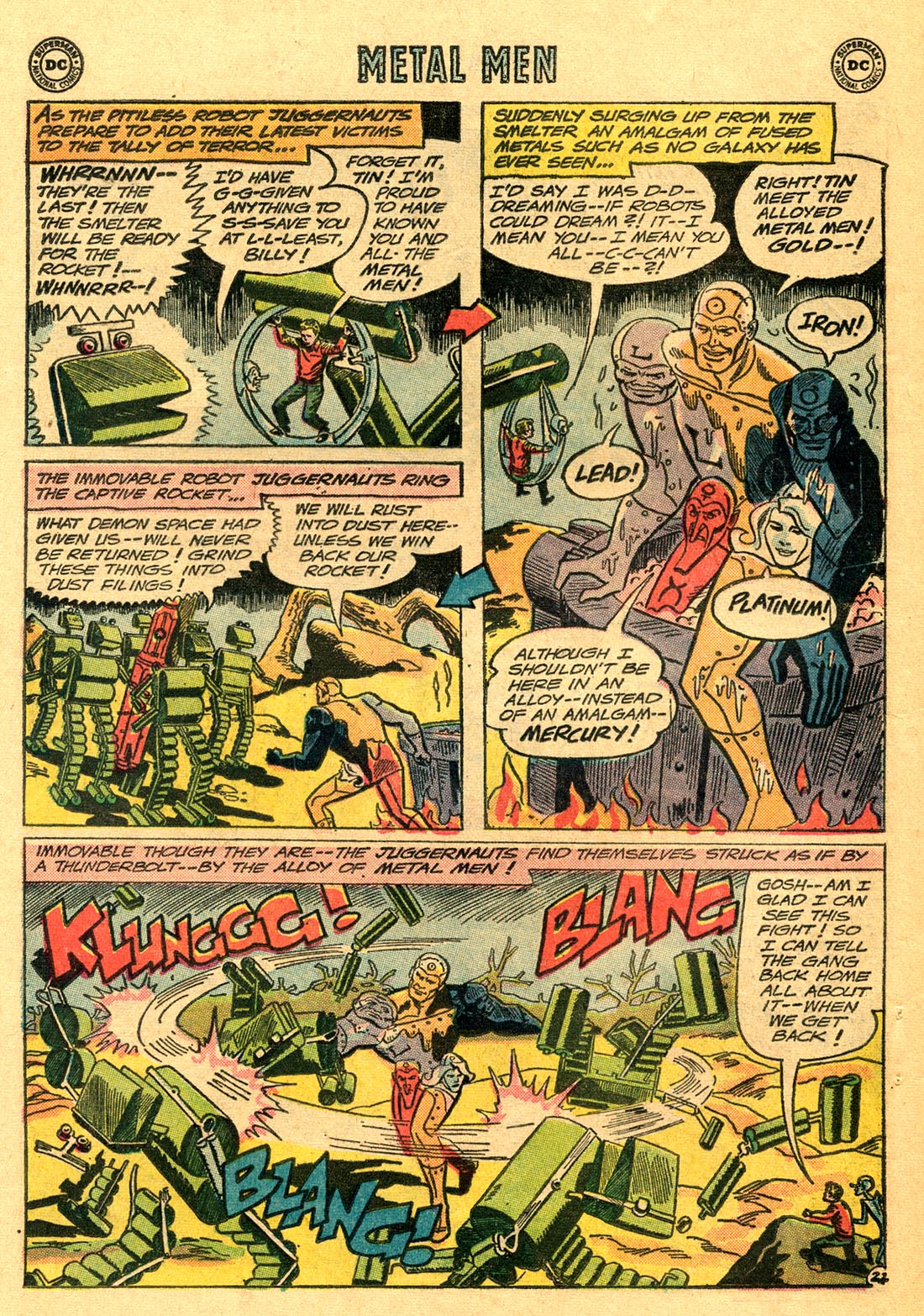 Read online Metal Men (1963) comic -  Issue #9 - 28