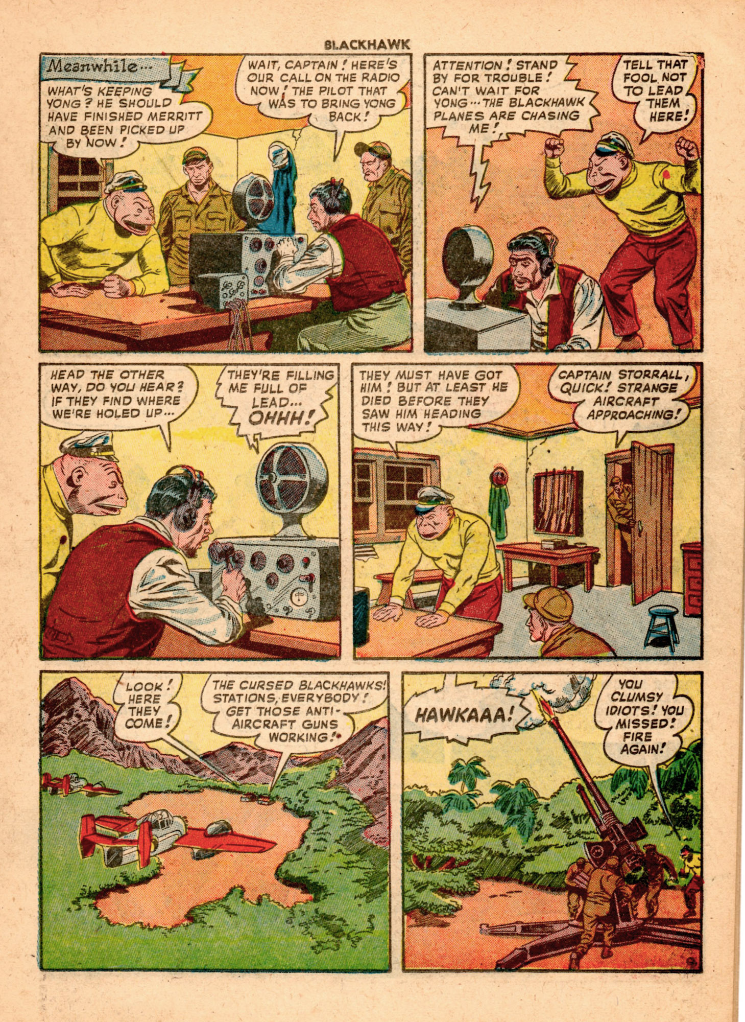 Read online Blackhawk (1957) comic -  Issue #21 - 23