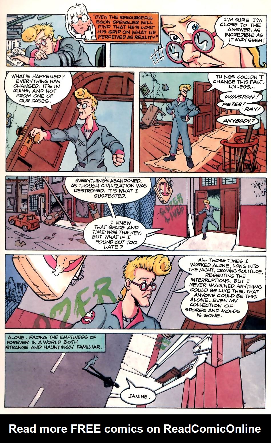 Read online Real Ghostbusters comic -  Issue #1 - 18